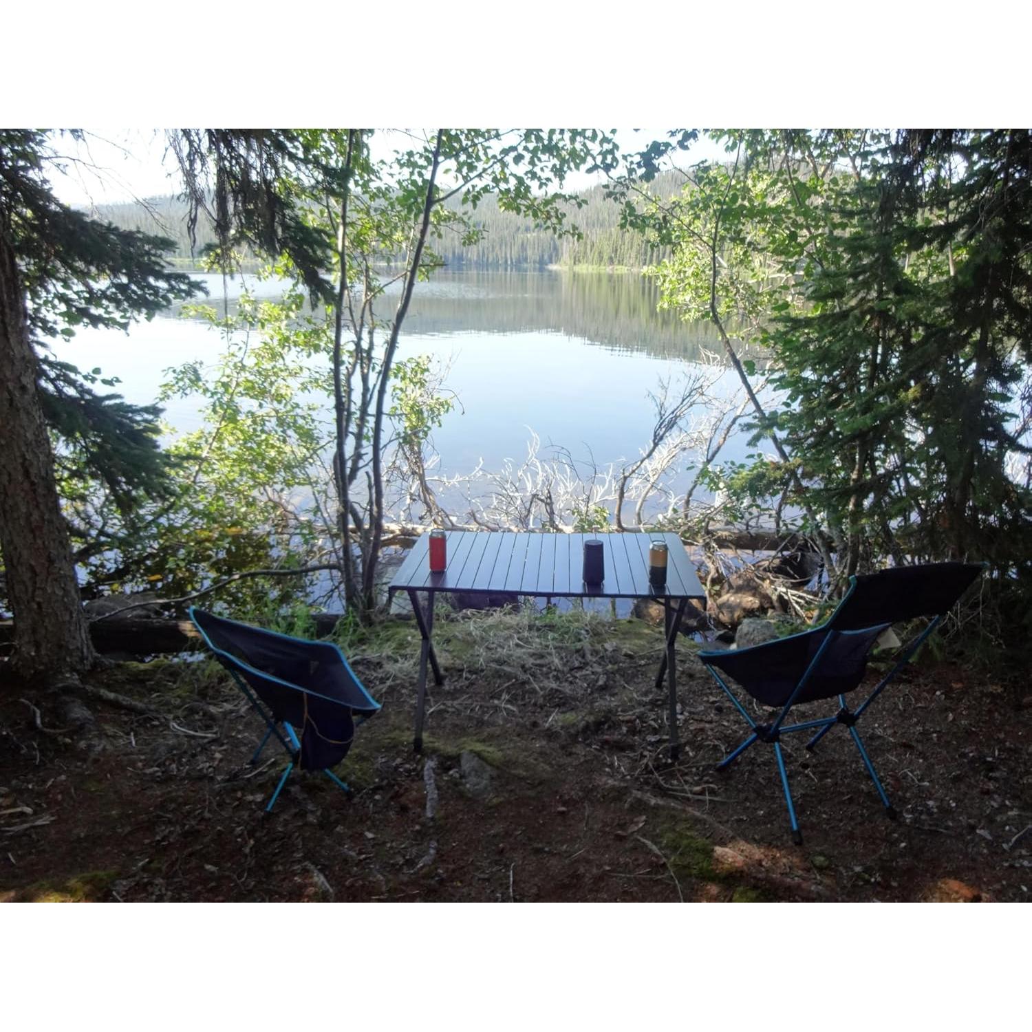 Mesa Plegable Black Sierra XL Truss Roll Top 71x113 cm