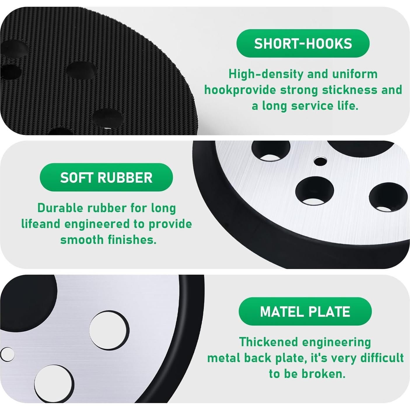 Almohadilla de Lijado 5" Klypticfit para DeWalt DW420 DW421