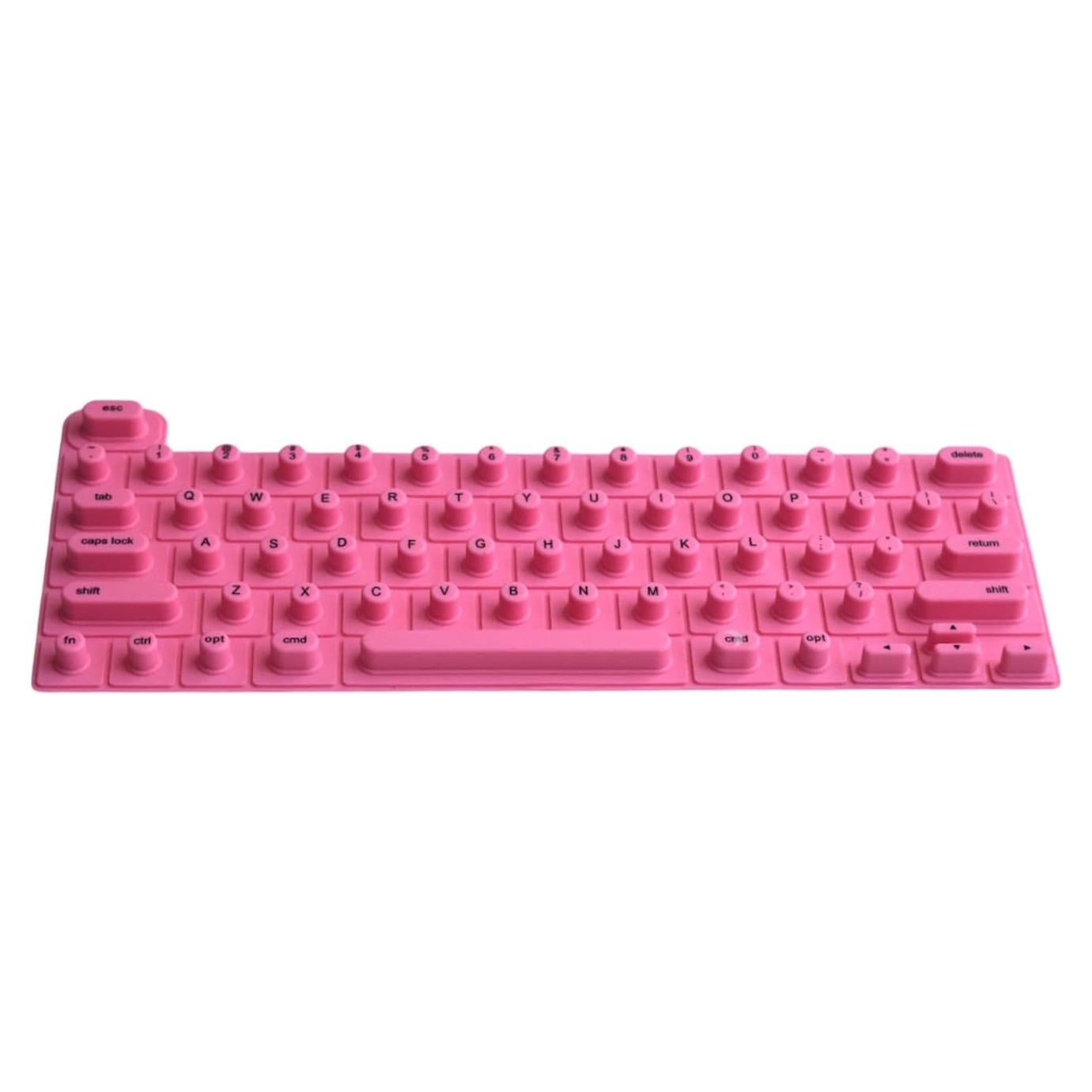 Cubierta de Teclado TypeUp Silicona Rosa para MacBook y iPad