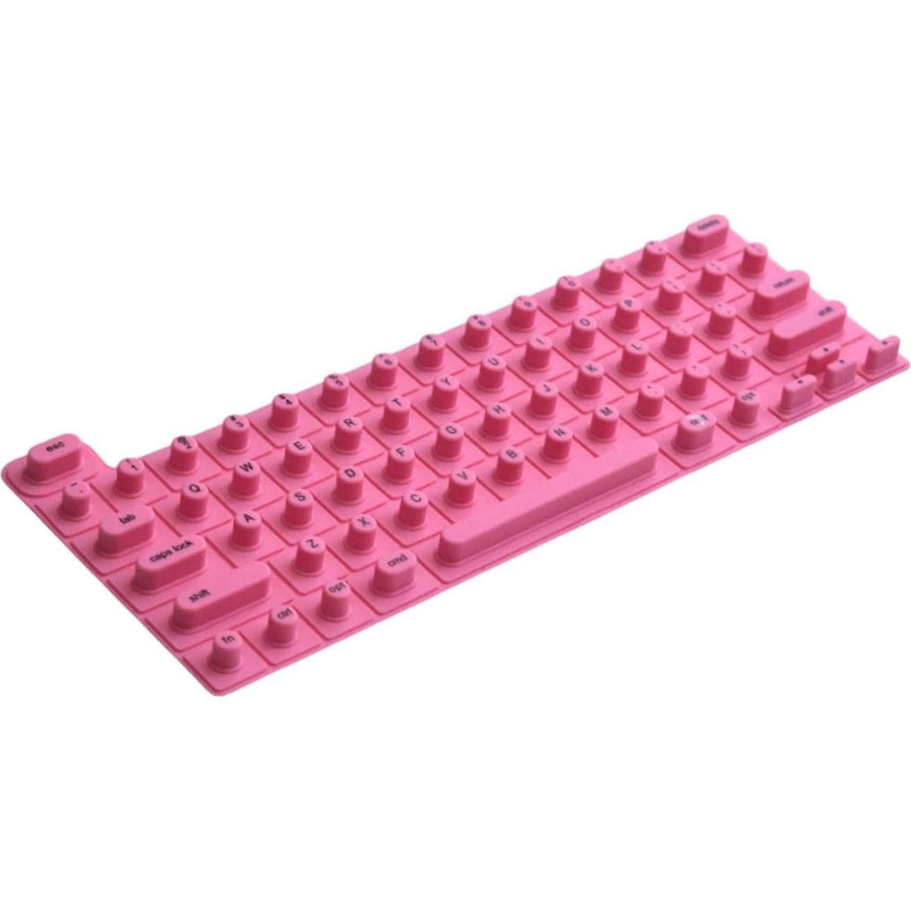 Cubierta de Teclado TypeUp Silicona Rosa para MacBook y iPad