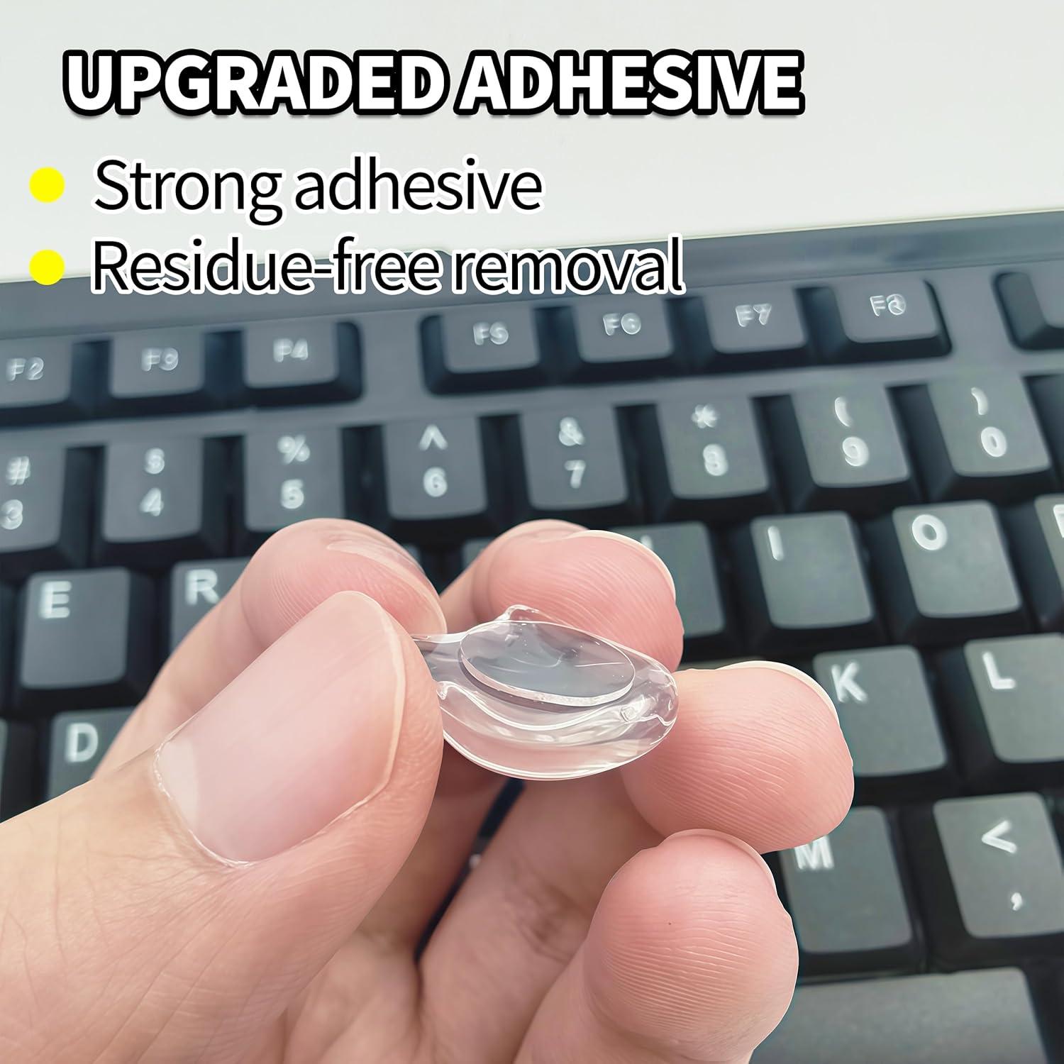 Tapa de Teclado de Vidrio VNLEXMC - 80 Stickers Gato 1.6x0.8cm