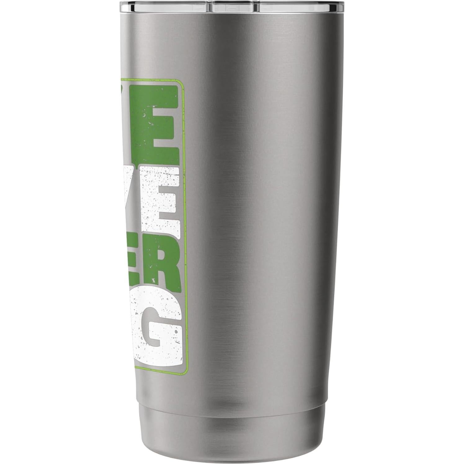 Vaso Aislado de Acero Inoxidable 20 Oz Vive Ama Laser Tag