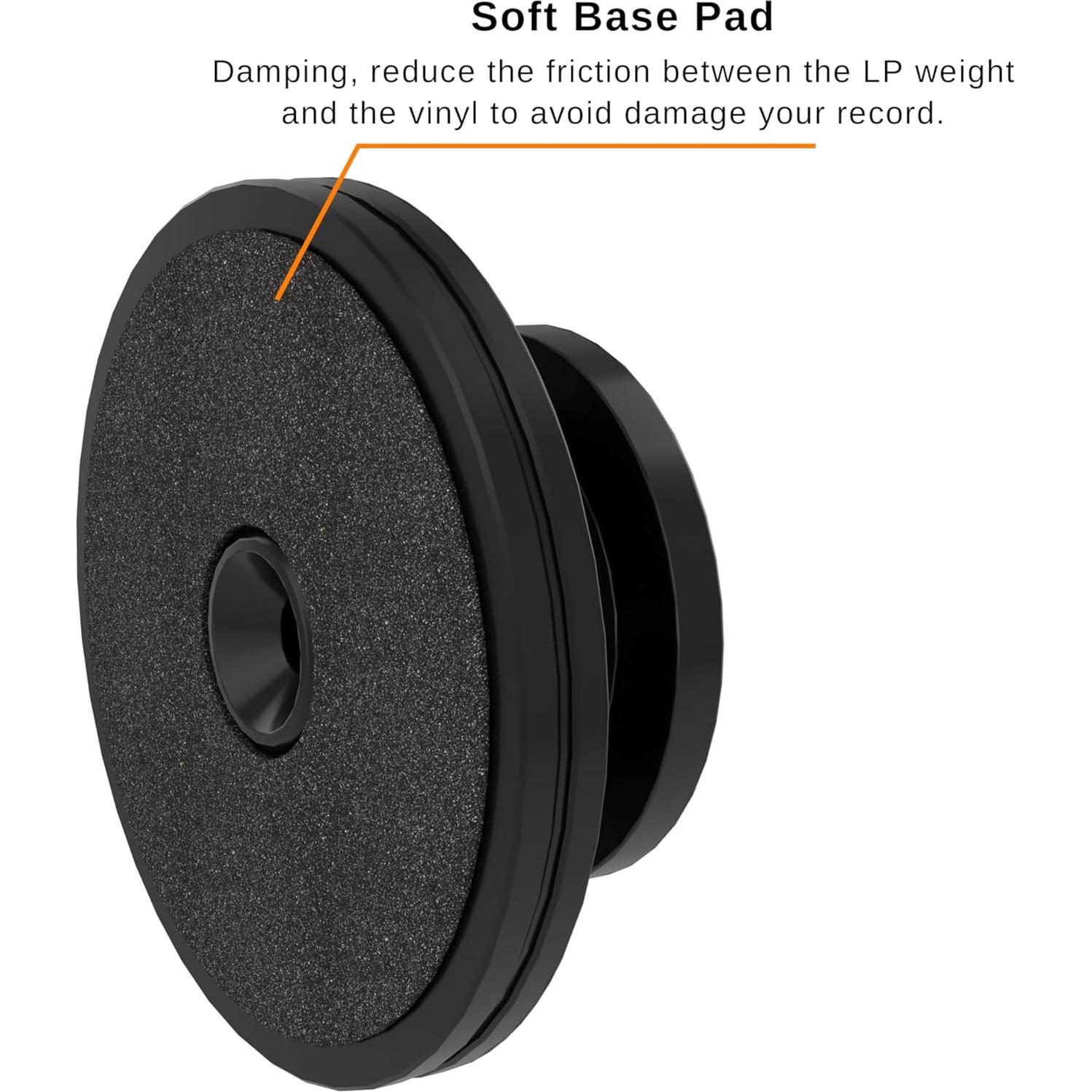 Estabilizador de peso para discos Tenlysound VC01 Negro