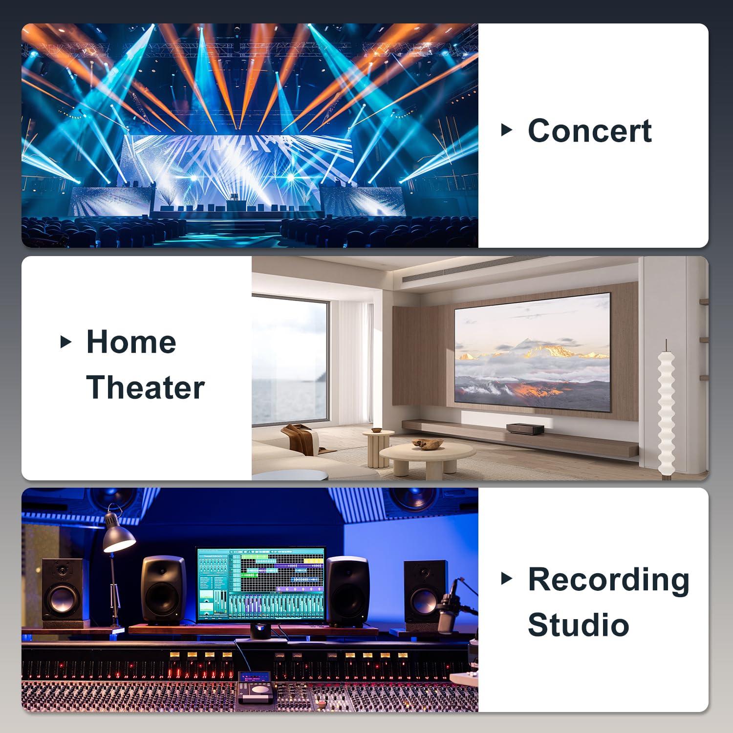 Cable de Audio Estéreo RCA J&D Macho a Macho 0.91m