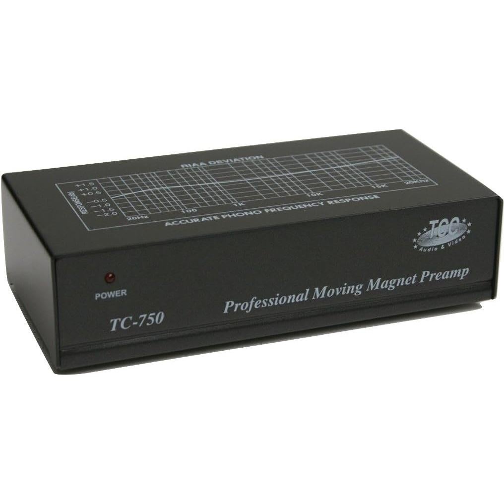Preamplificador RIAA Technolink TC-750, 85dB S/N, Negro