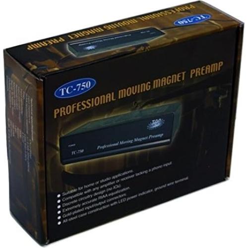 Preamplificador RIAA Technolink TC-750, 85dB S/N, Negro