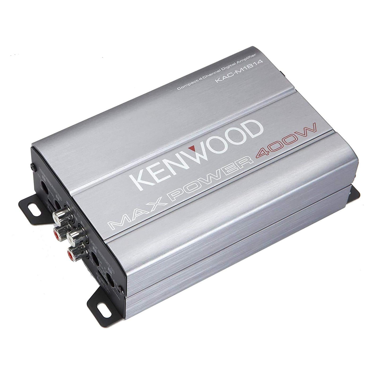 Amplificador Digital Marítimo Kenwood KAC-M1814 4 Canales 400W