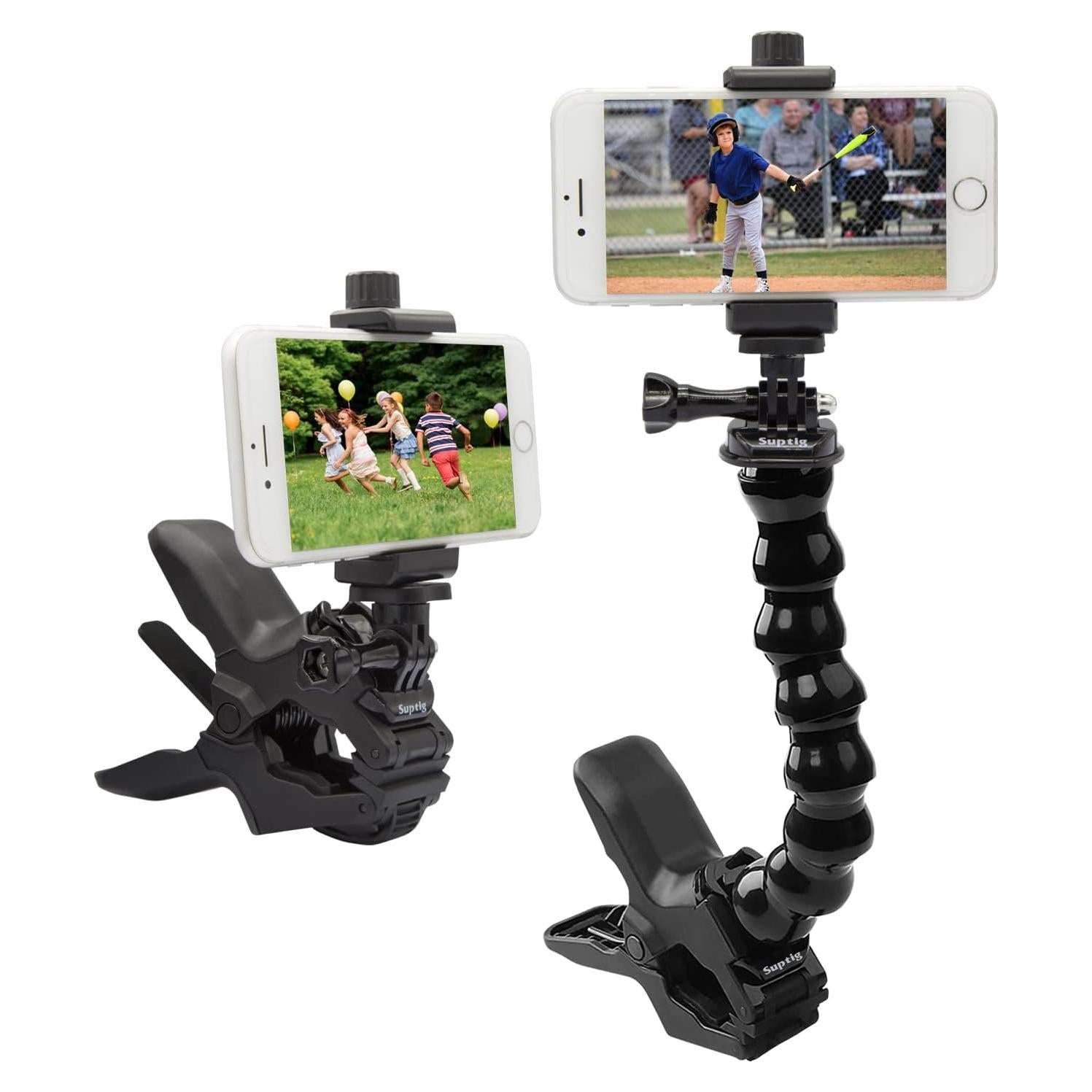 Soporte para Teléfono Suptig Cuello de Ganso Ajustable 22.6 cm