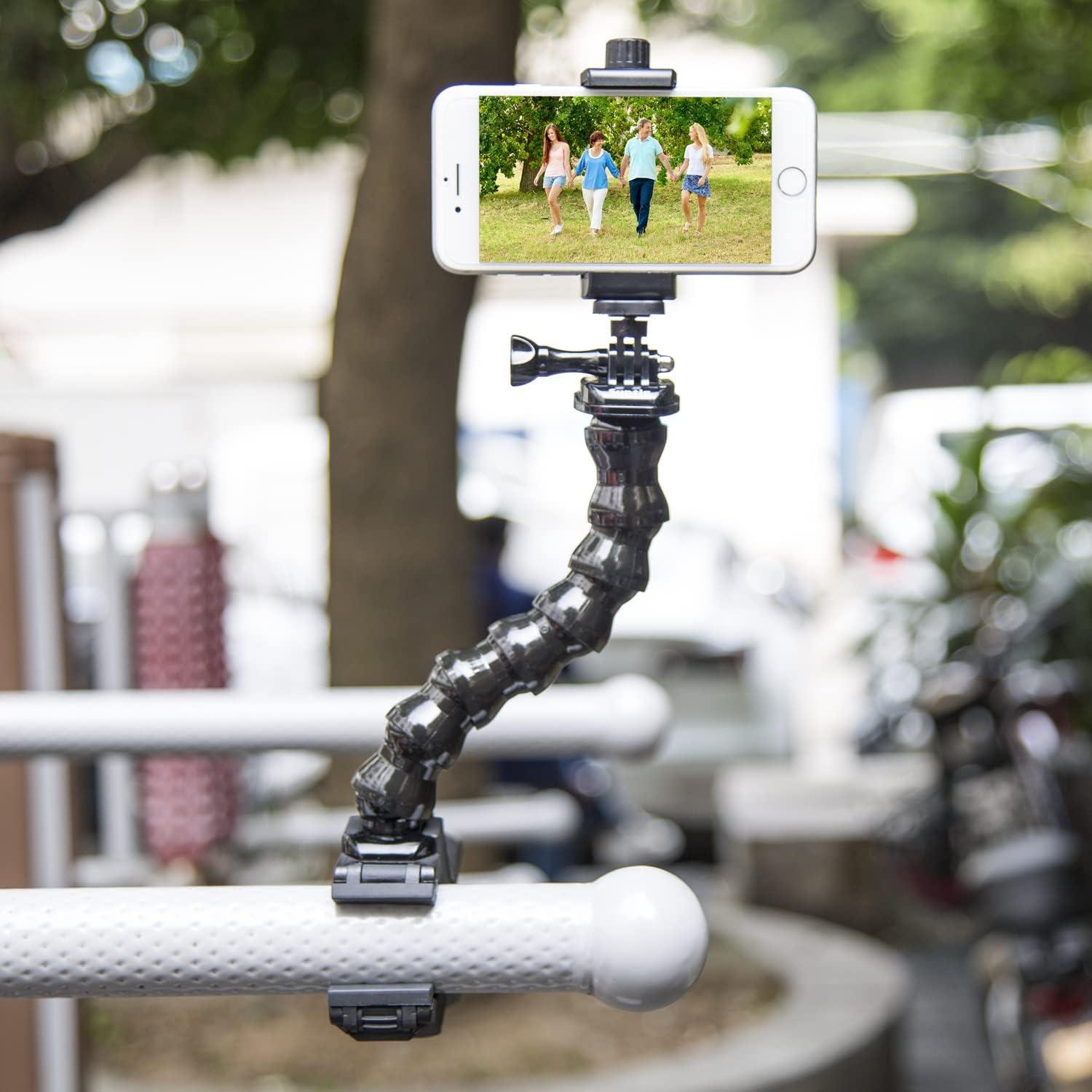 Soporte para Teléfono Suptig Cuello de Ganso Ajustable 22.6 cm