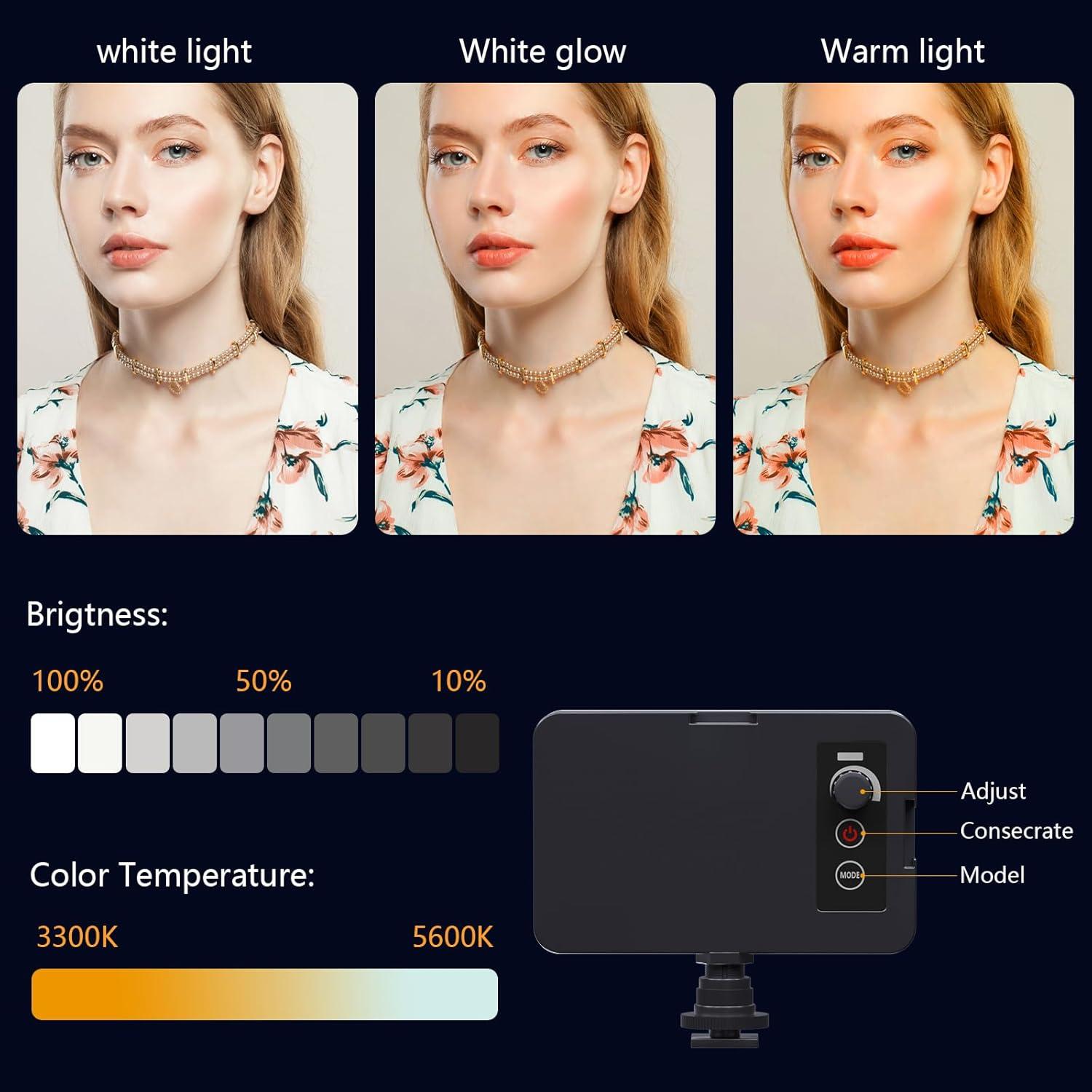 Cámara de Video VETEK 4K 64MP con Pantalla Táctil 4" y WiFi