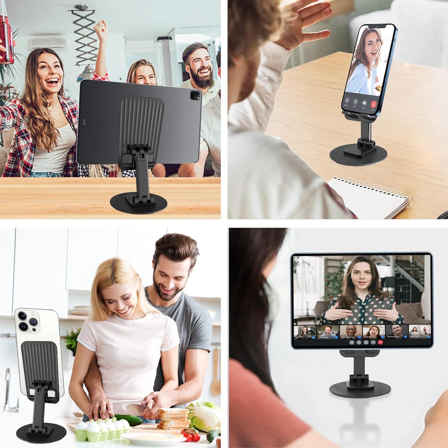 Soporte para Teléfono Móvil Lusosh 2PCS Ajustable Plegable