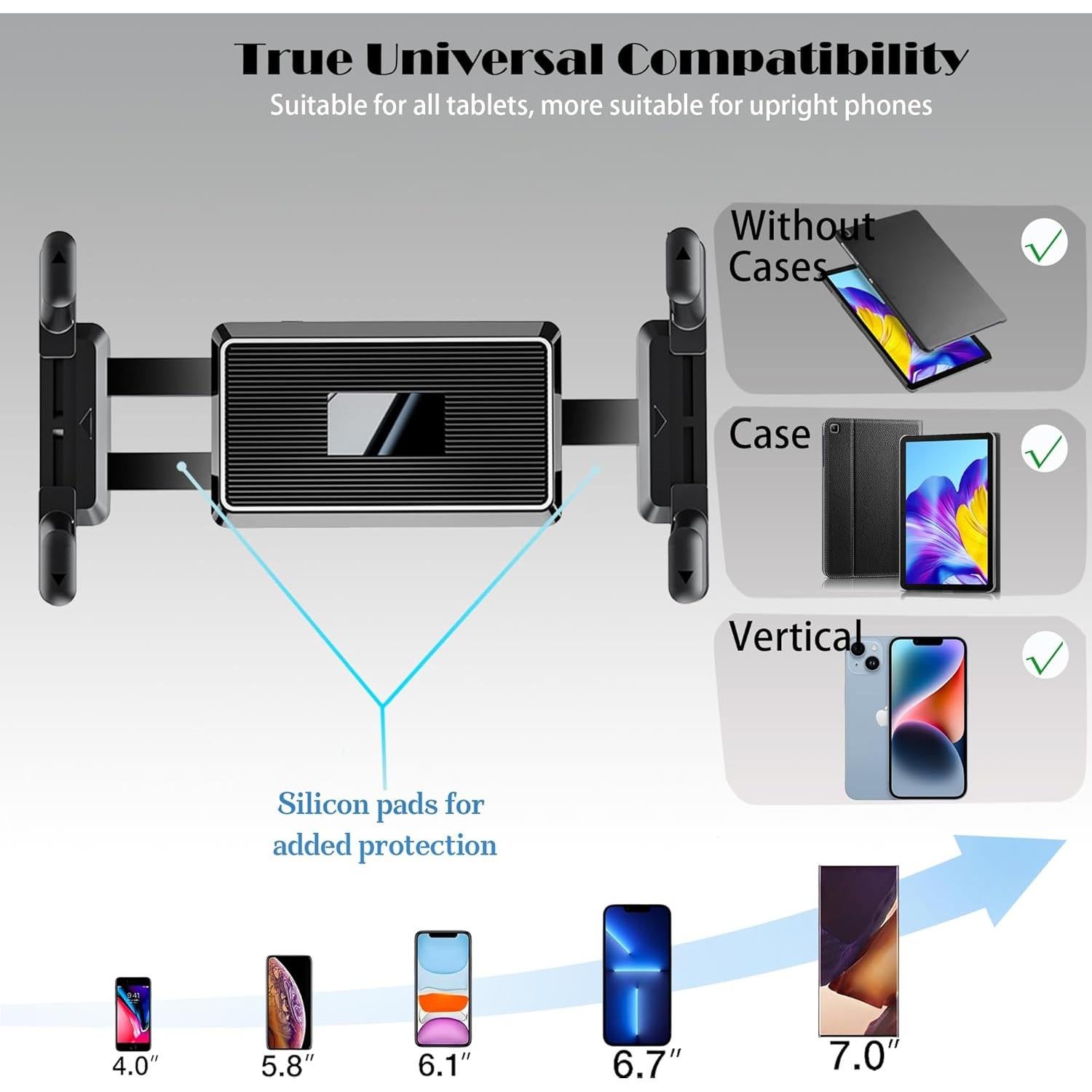 Soporte para Tablet WUITIN PB-1 Brazo Largo 43 cm