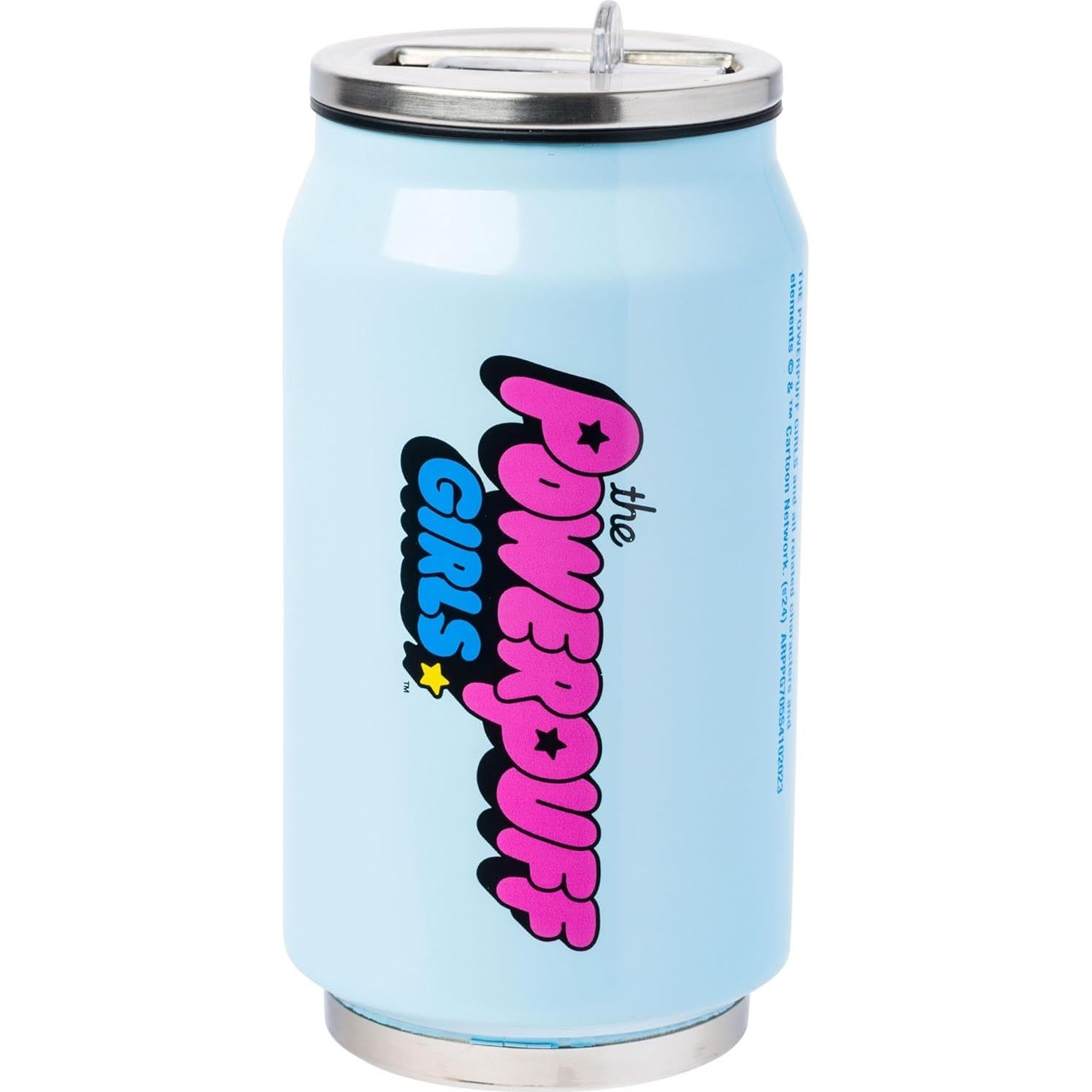 Taza Acero Inoxidable Doble Pared Silver Buffalo Powerpuff Girls 348ml