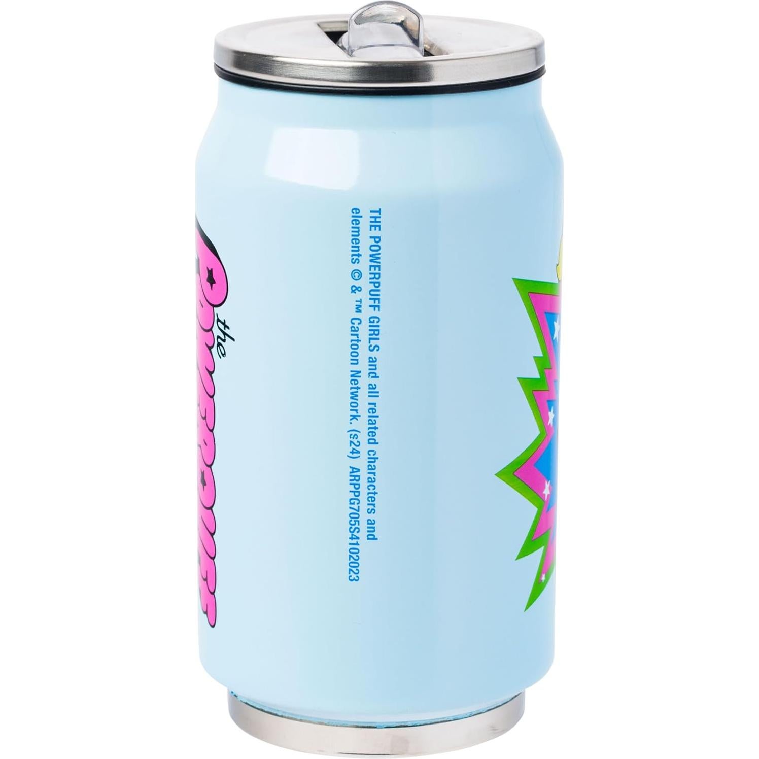 Taza Acero Inoxidable Doble Pared Silver Buffalo Powerpuff Girls 348ml