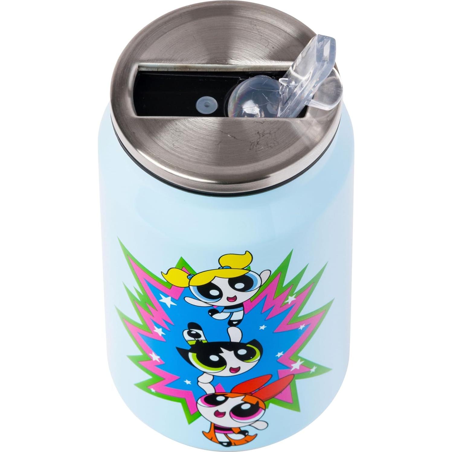 Taza Acero Inoxidable Doble Pared Silver Buffalo Powerpuff Girls 348ml