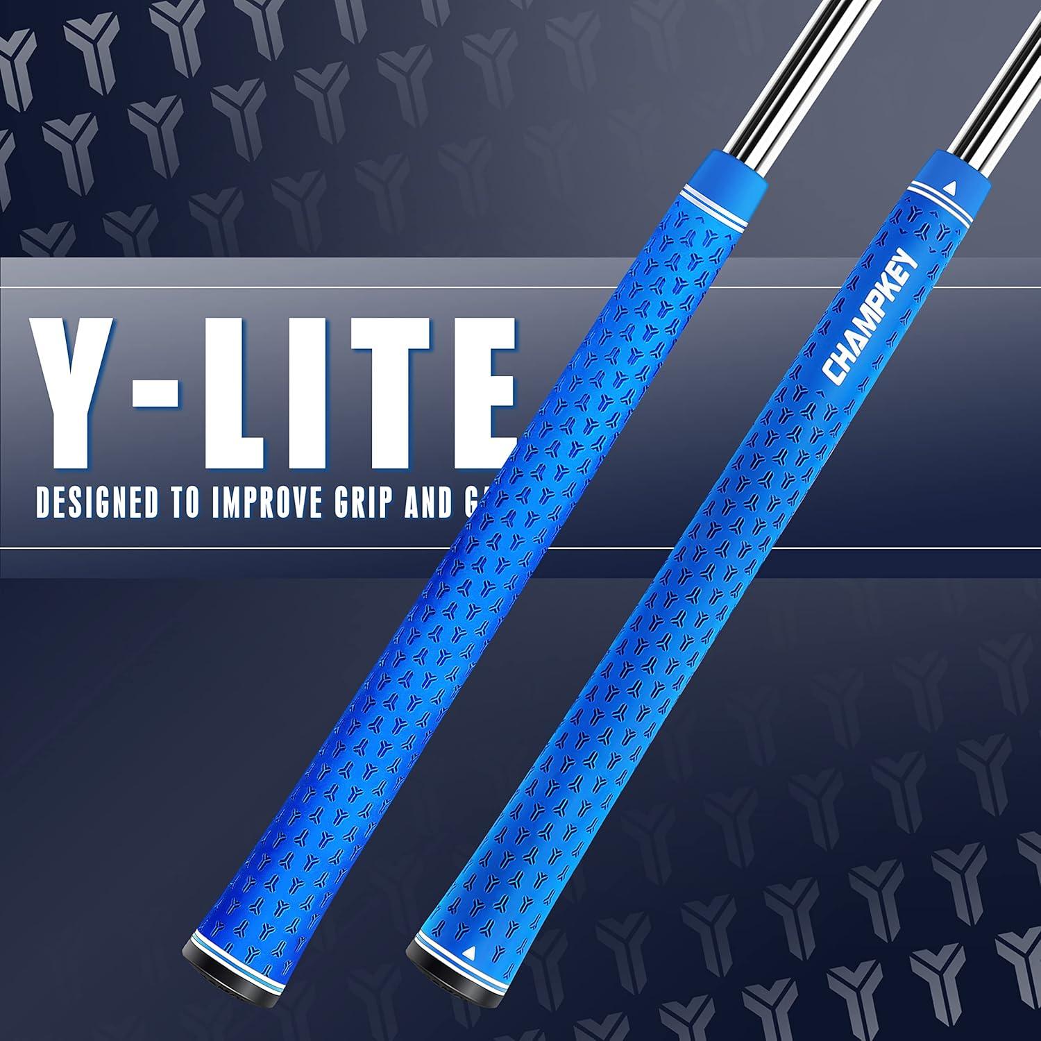 Agarre de Golf CHAMPKEY Y-LITE 13 Piezas Estándar Azul