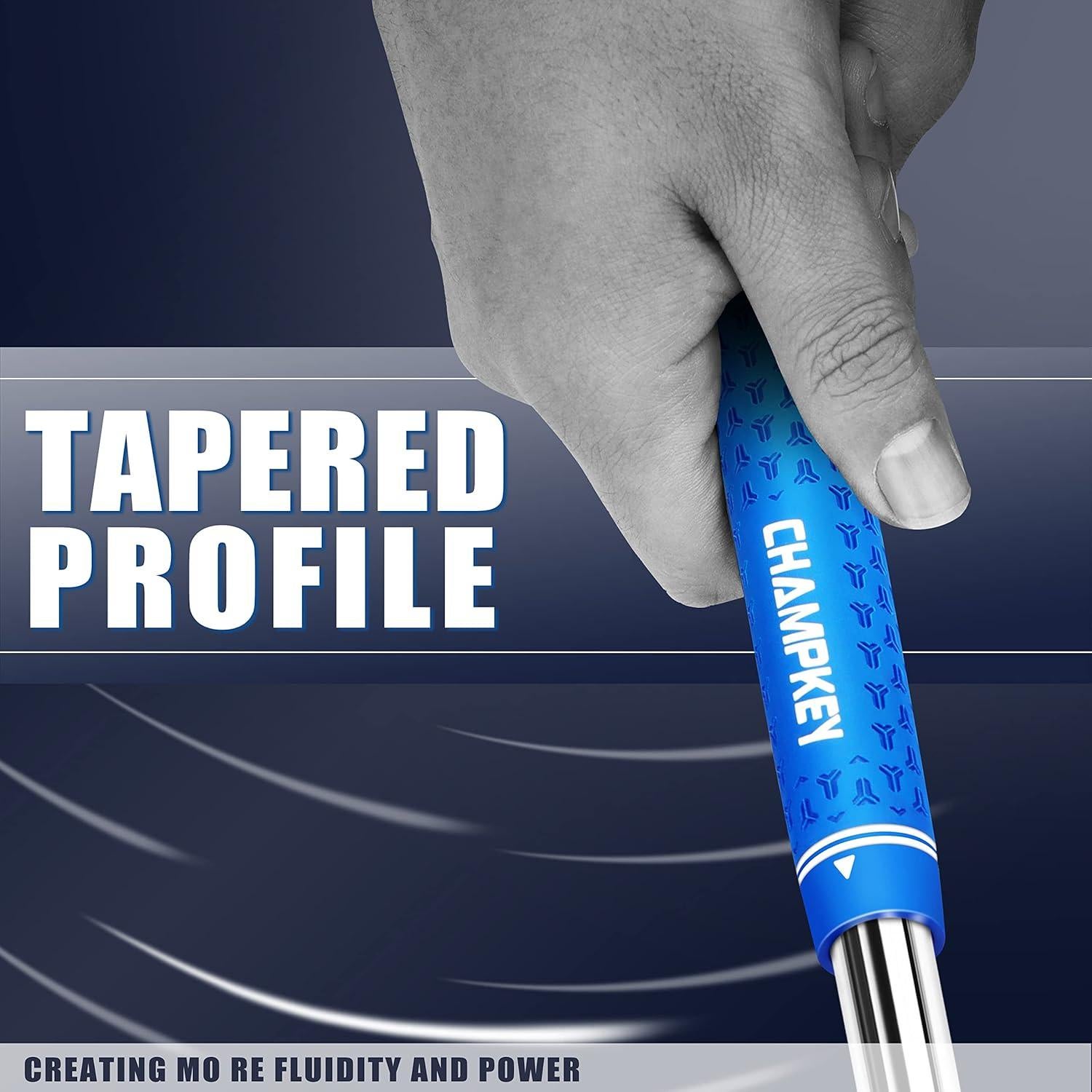 Agarre de Golf CHAMPKEY Y-LITE 13 Piezas Estándar Azul