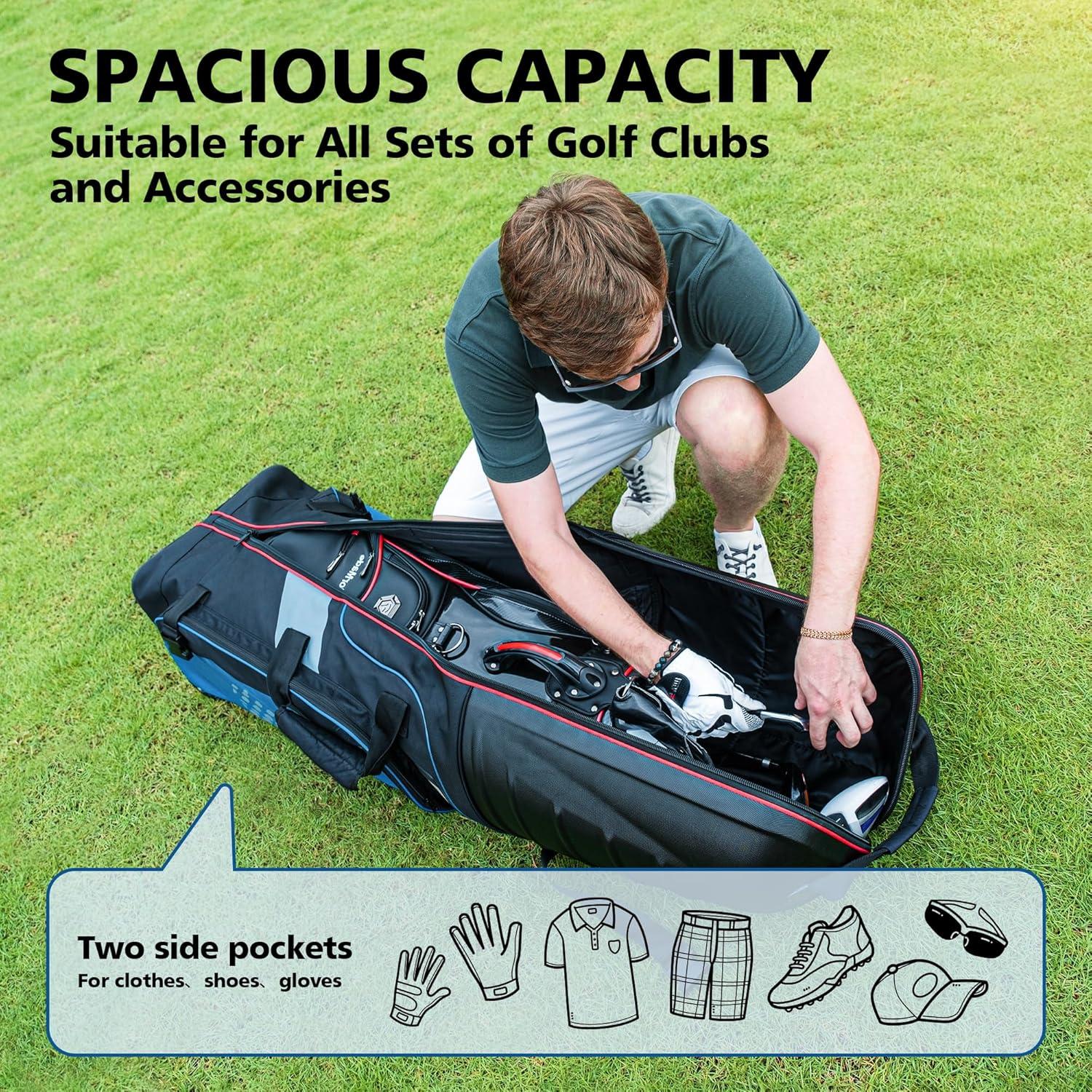 Bolsa de Viaje para Golf Mojest GTC-2 con Ruedas y Tapa Dura