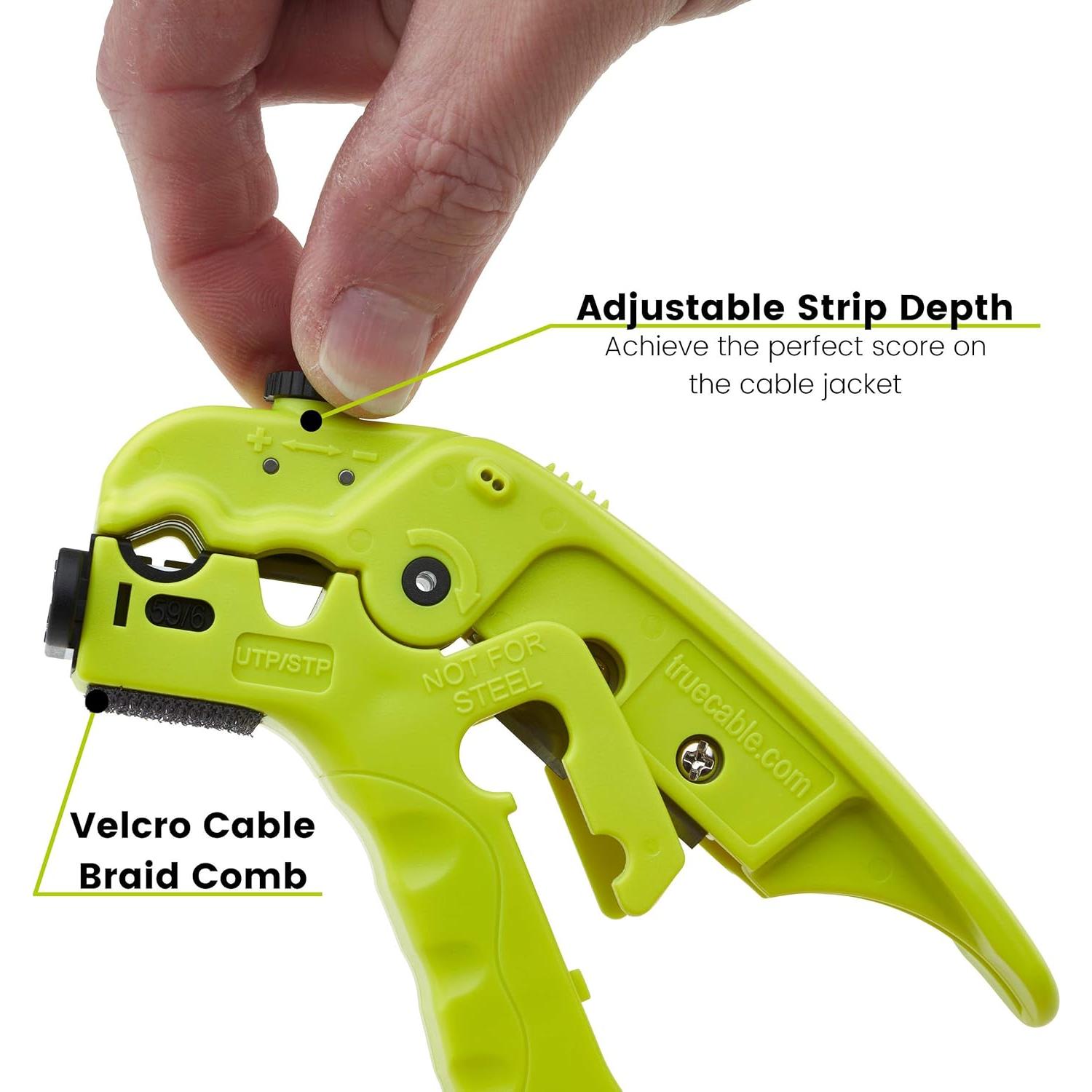 Herramienta Desforradora y Cortadora TRUE CABLE MULTISTRIP