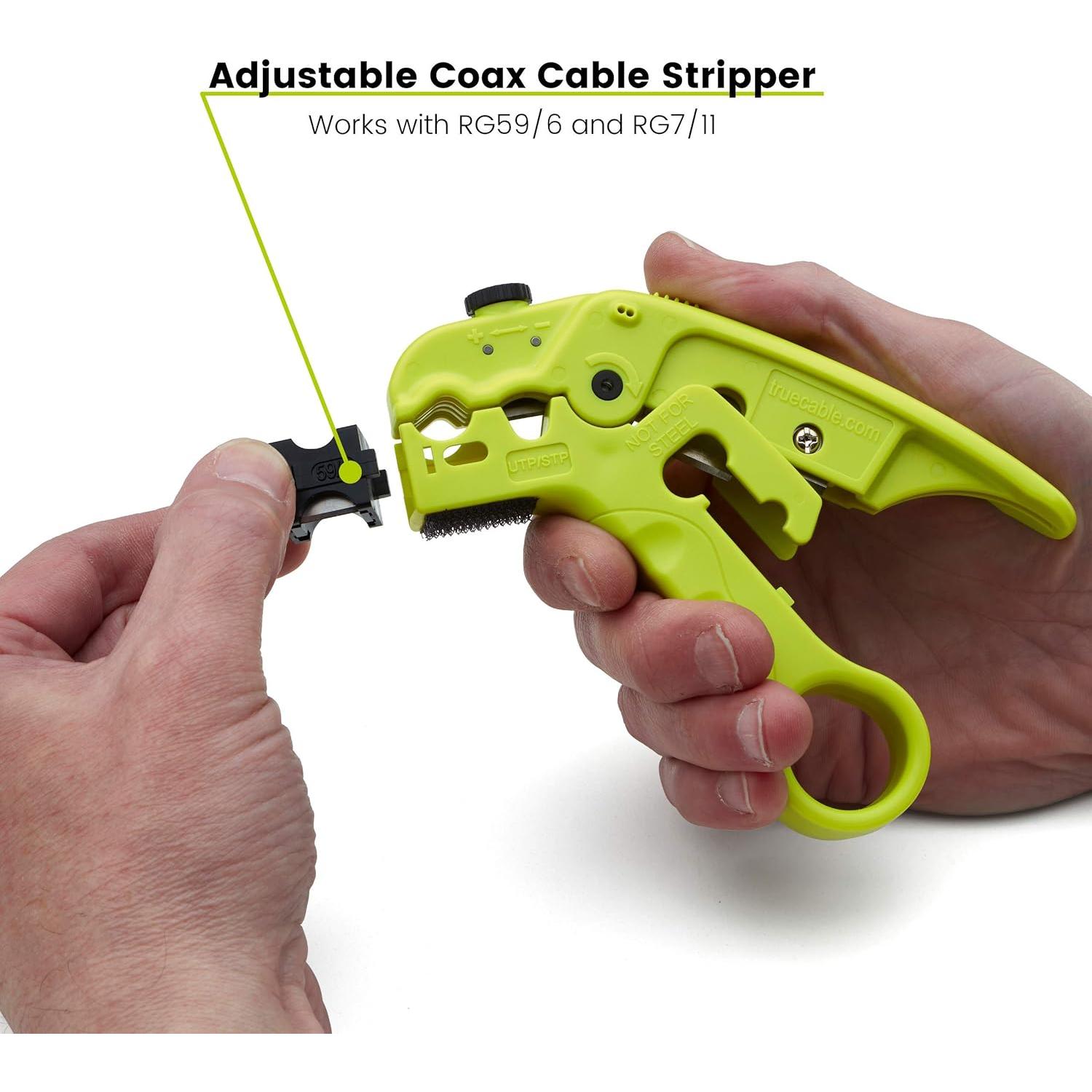 Herramienta Desforradora y Cortadora TRUE CABLE MULTISTRIP