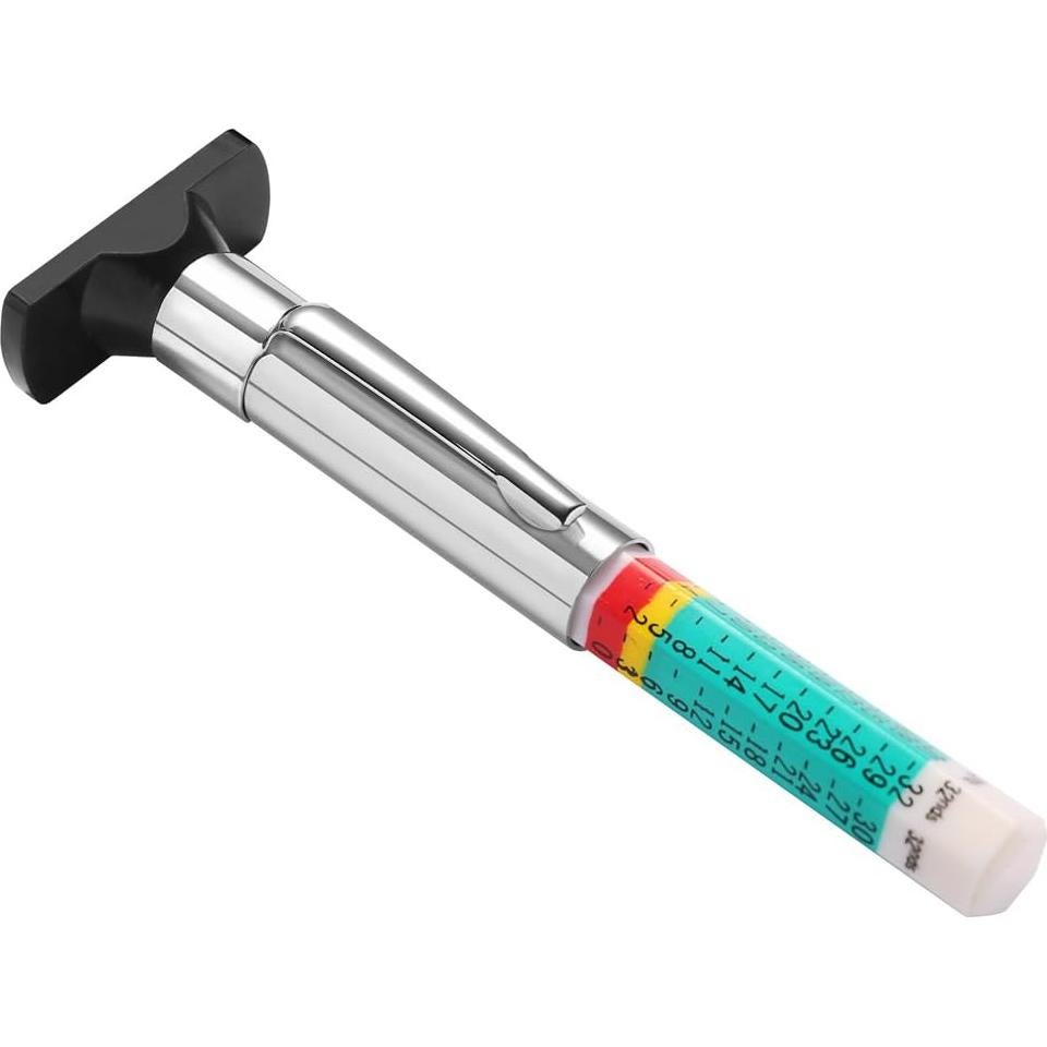 Calibrador de Profundidad de Banda de Neumático PROND Verde 10PCS