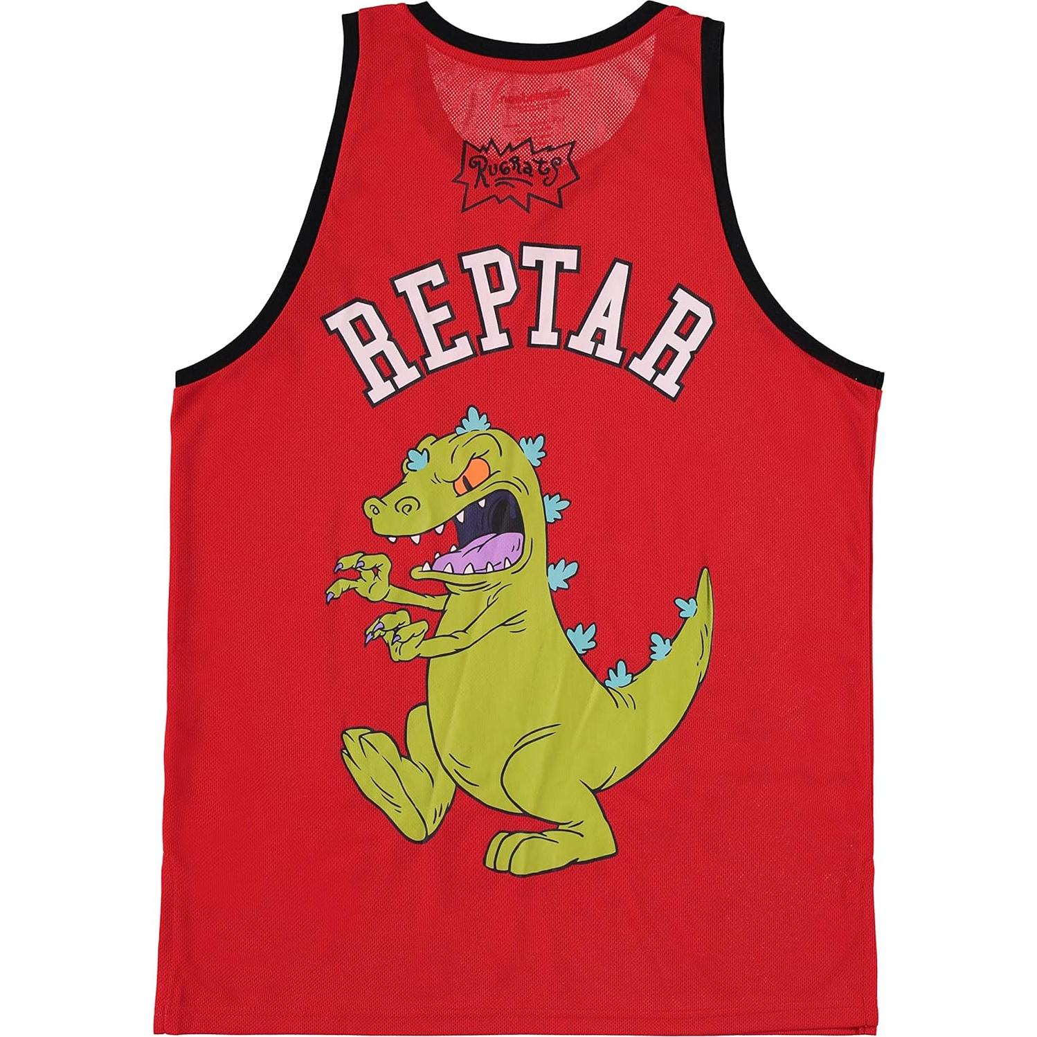 Tank Clásico Nickelodeon Rugrats para Hombres - Reptar y Amigos