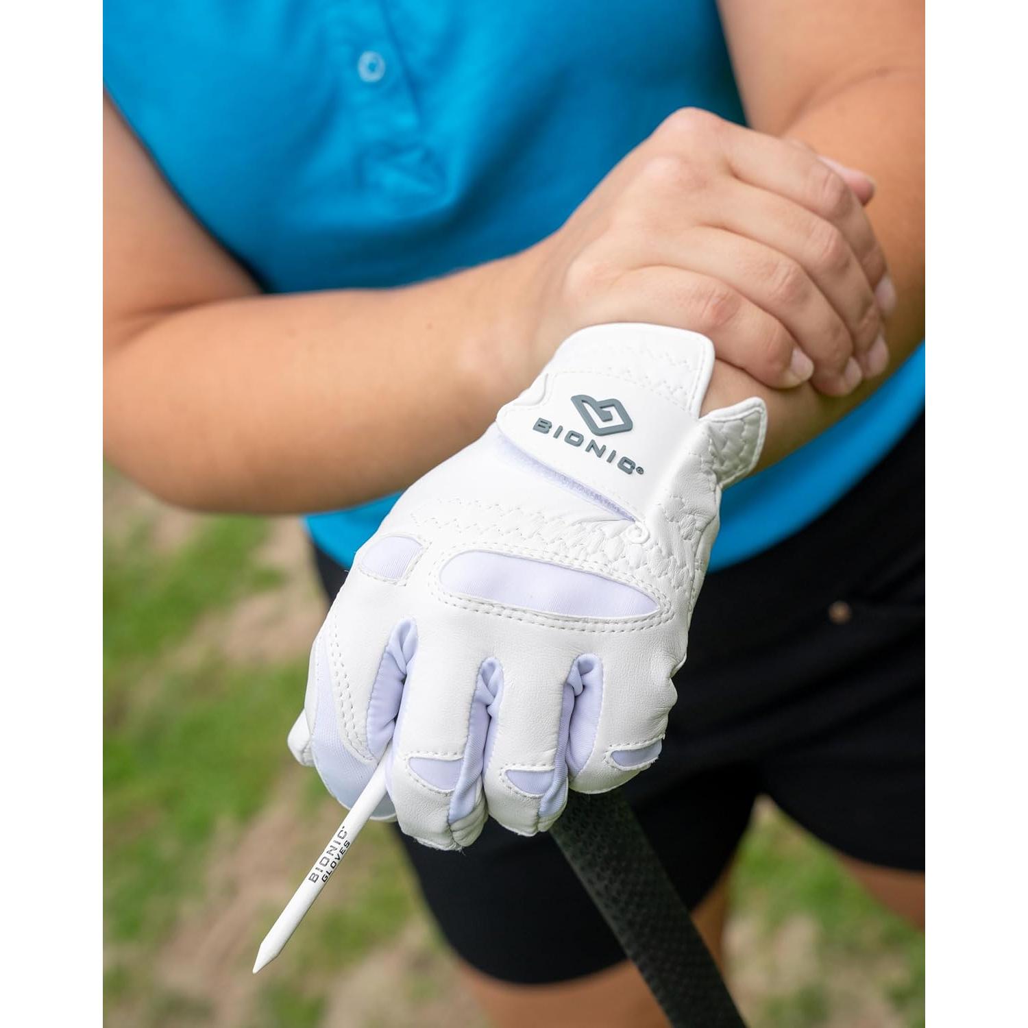 Guante de Golf Bionic StableGrip 2.0 para Mujeres - Cuero
