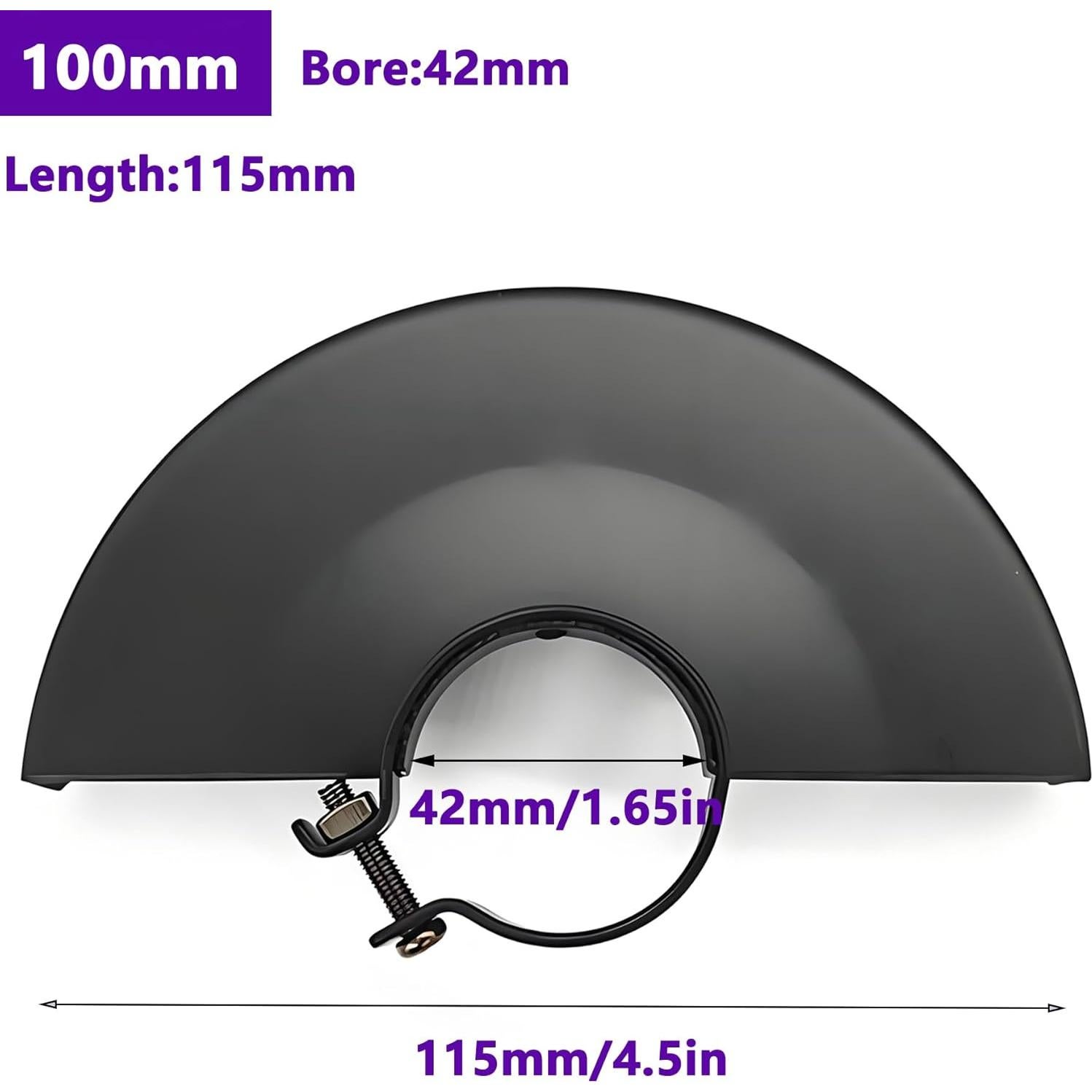 Protector de Amoladora 4.5" Genérico Metal Engrosado