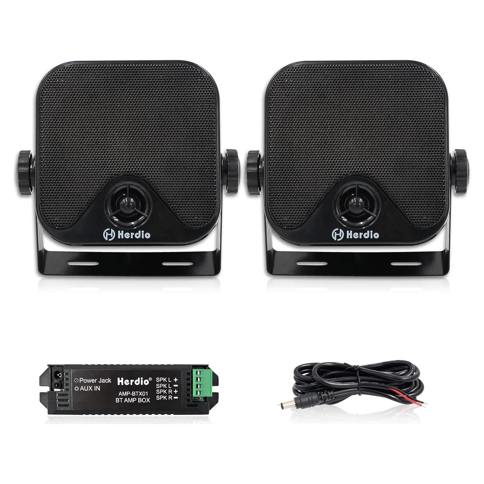 Altavoces Bluetooth Marinos Herdio HMH 616BT 4" Impermeables