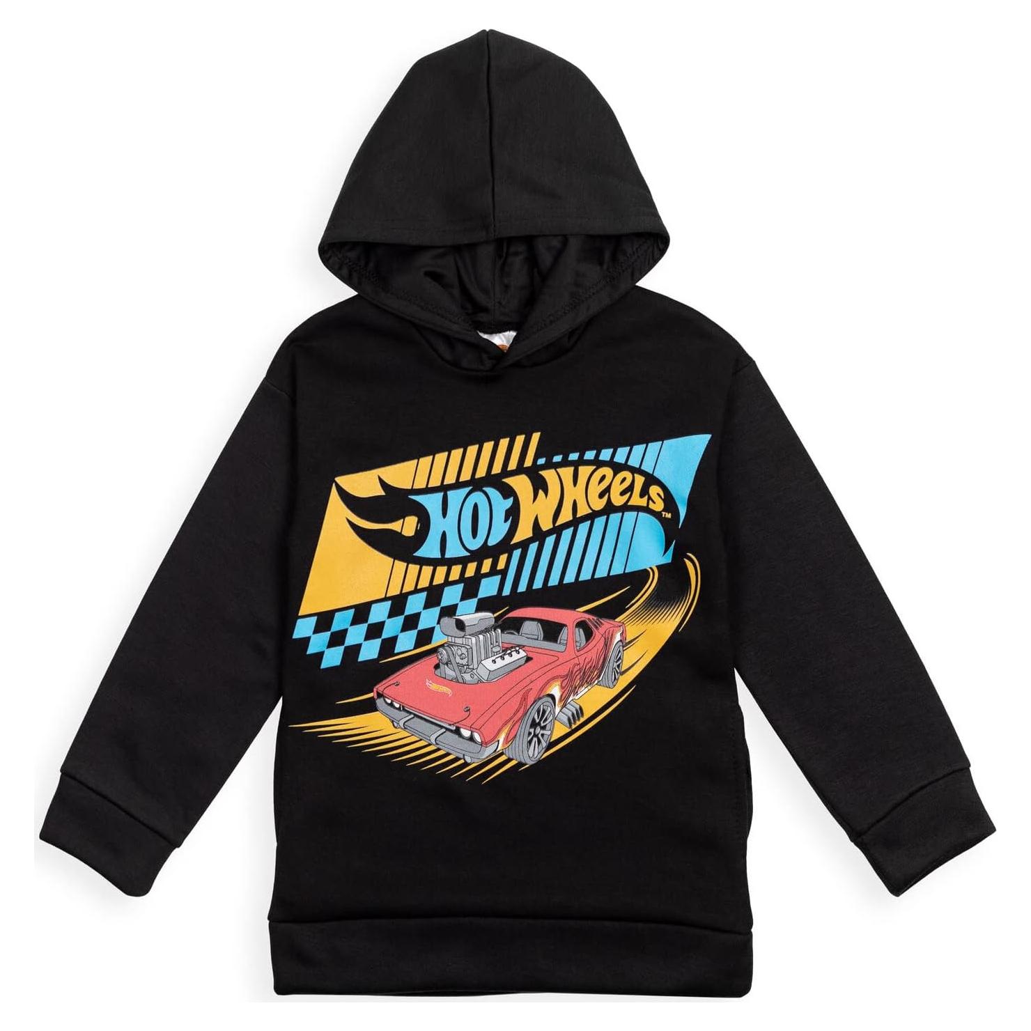 Sudadera con Capucha Hot Wheels para Niños 2T - Forro Polar