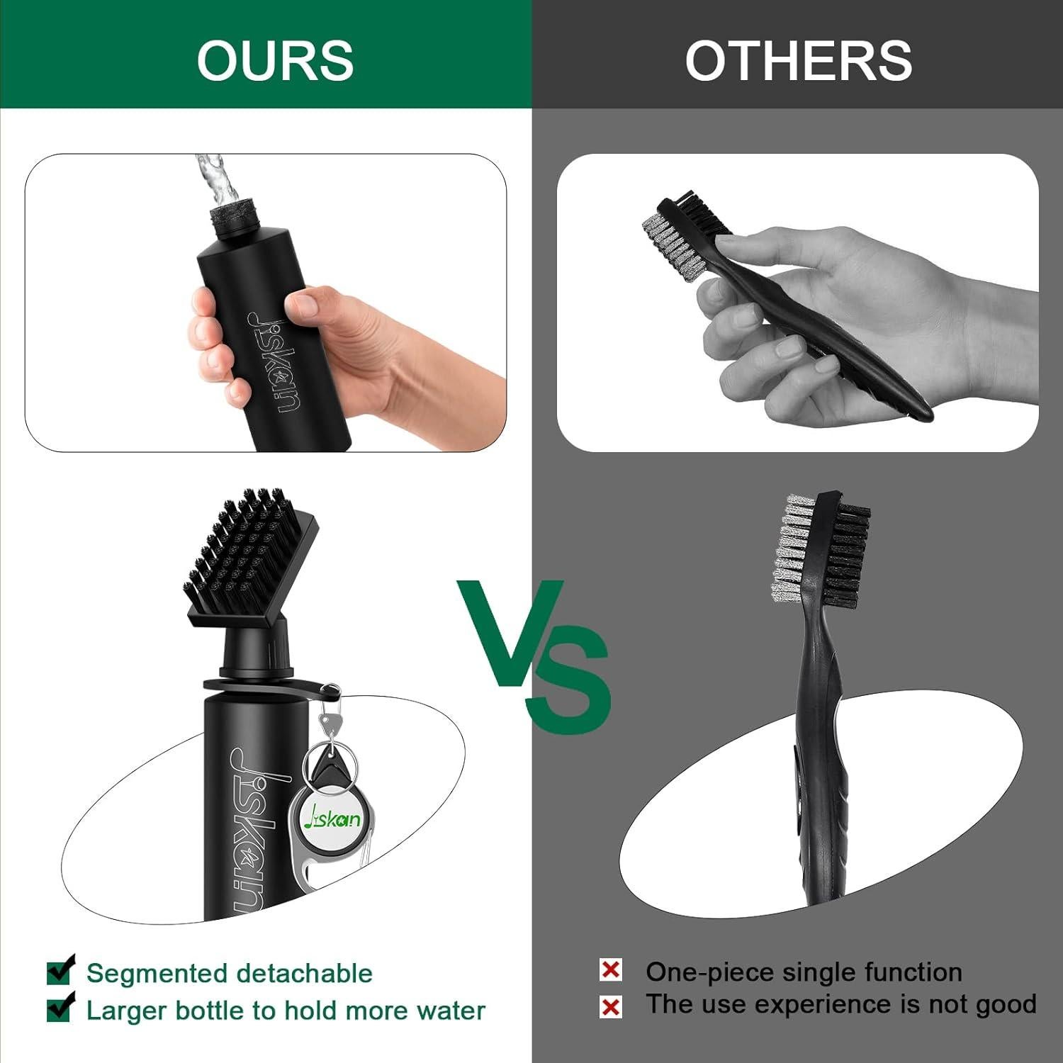 Limpiador de Golf Jiskan JIS-CT01 con Cepillo y Toalla