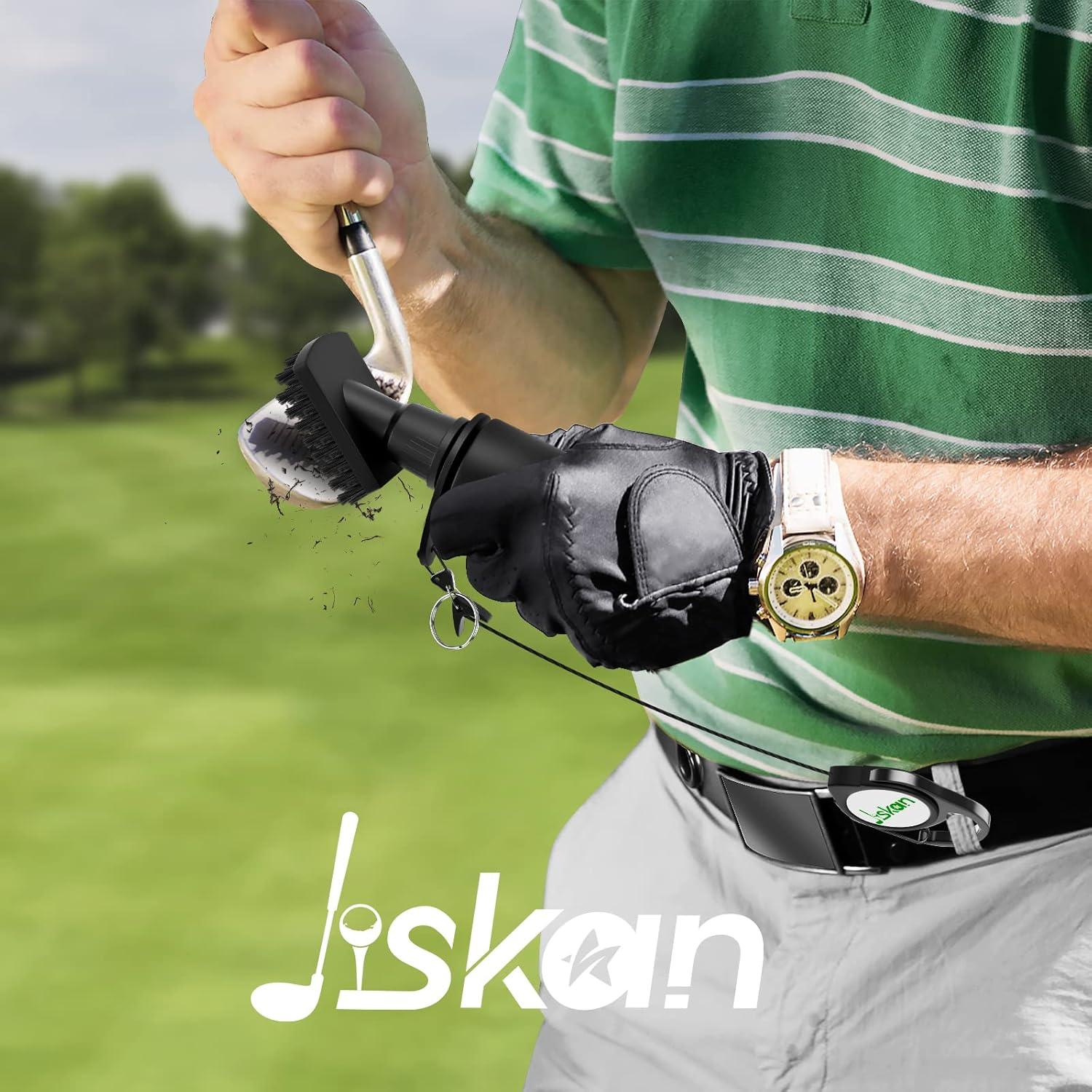 Limpiador de Golf Jiskan JIS-CT01 con Cepillo y Toalla