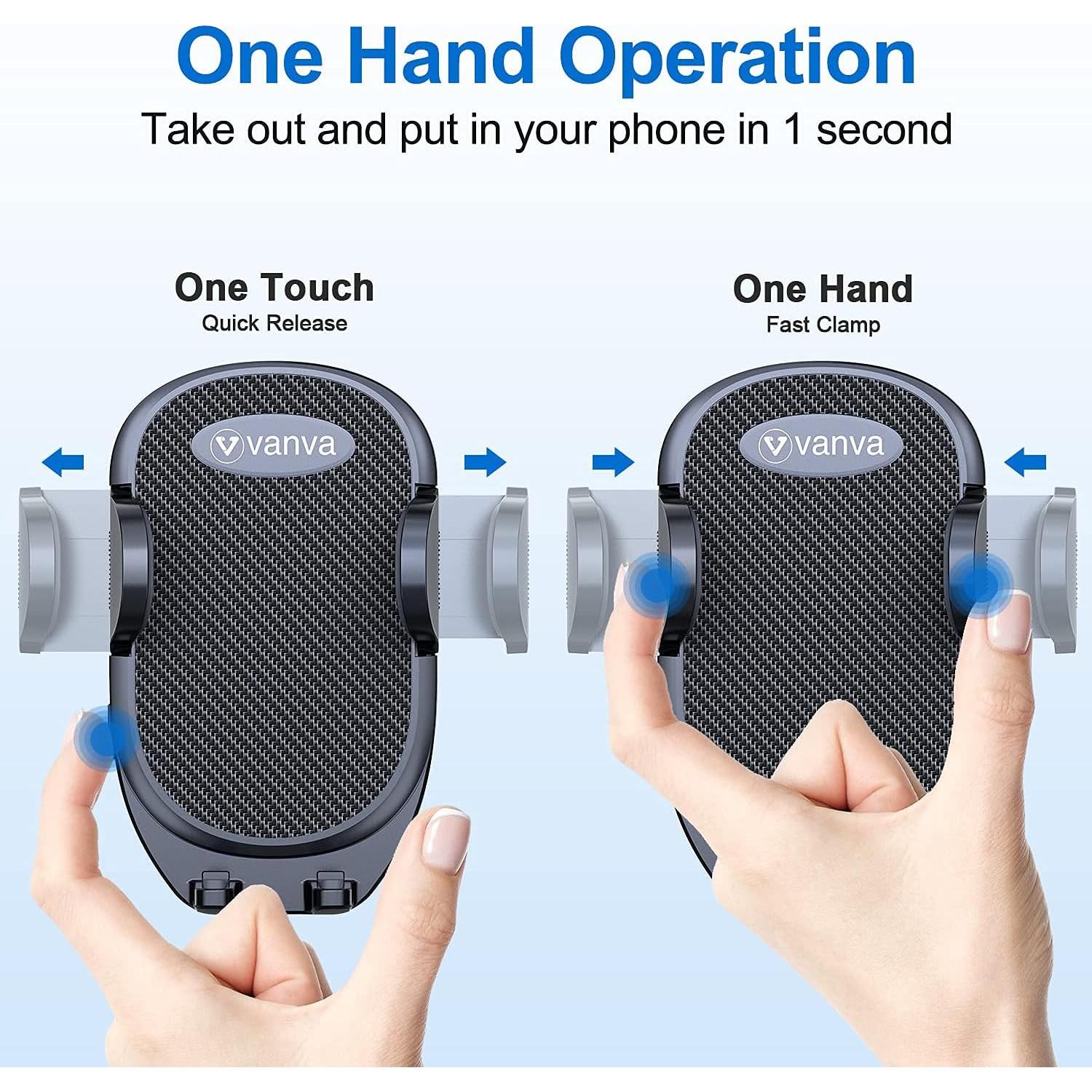 Soporte para Teléfono de Auto vanva Universal 360° Antideslizante