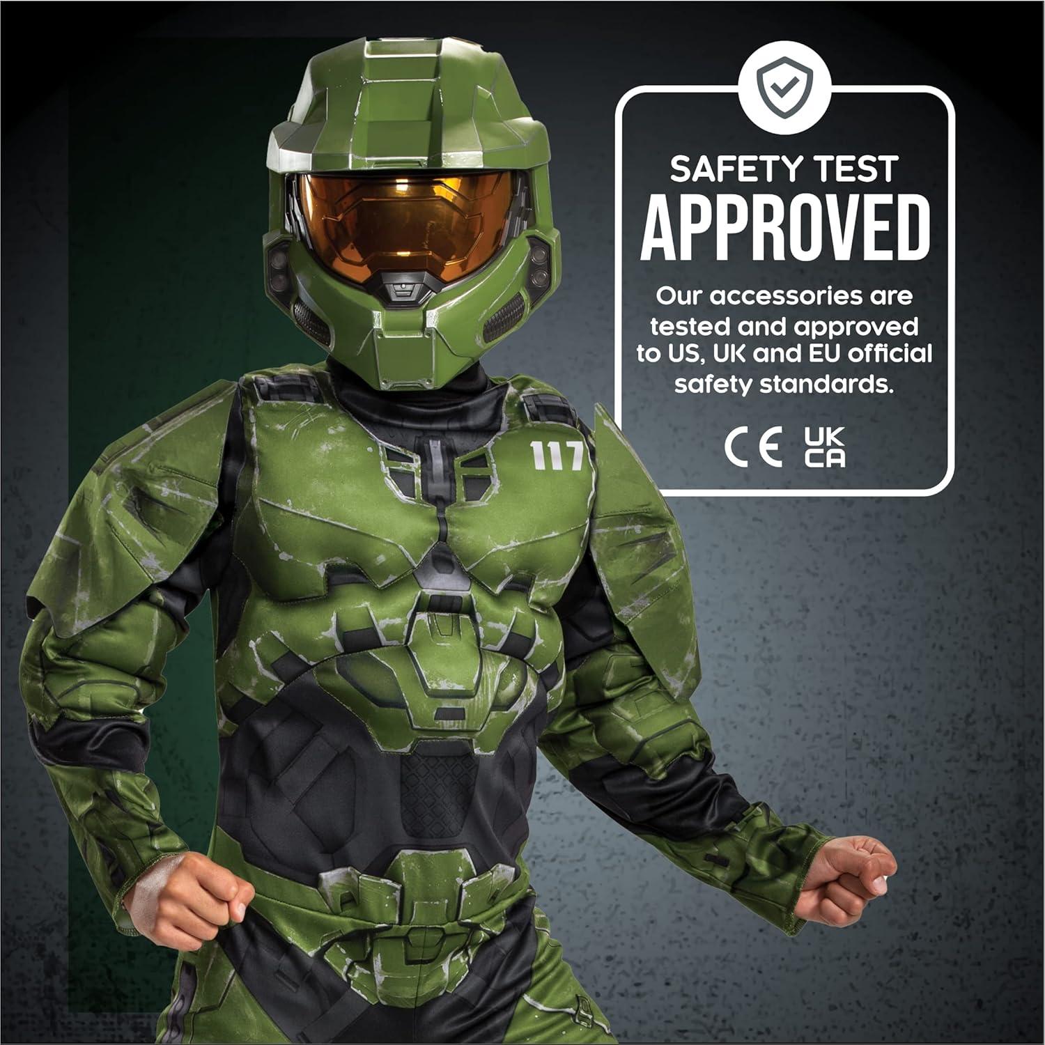Disfraz Infantil Master Chief Halo Infinite Musculatura
