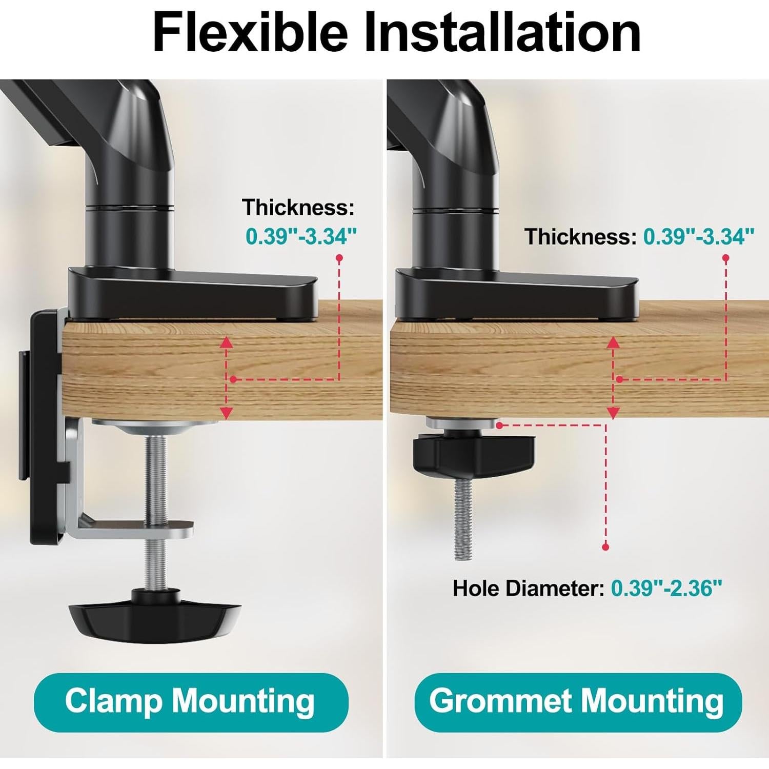 Soporte de Escritorio MOUNT PRO para Laptop y Monitor 2 en 1