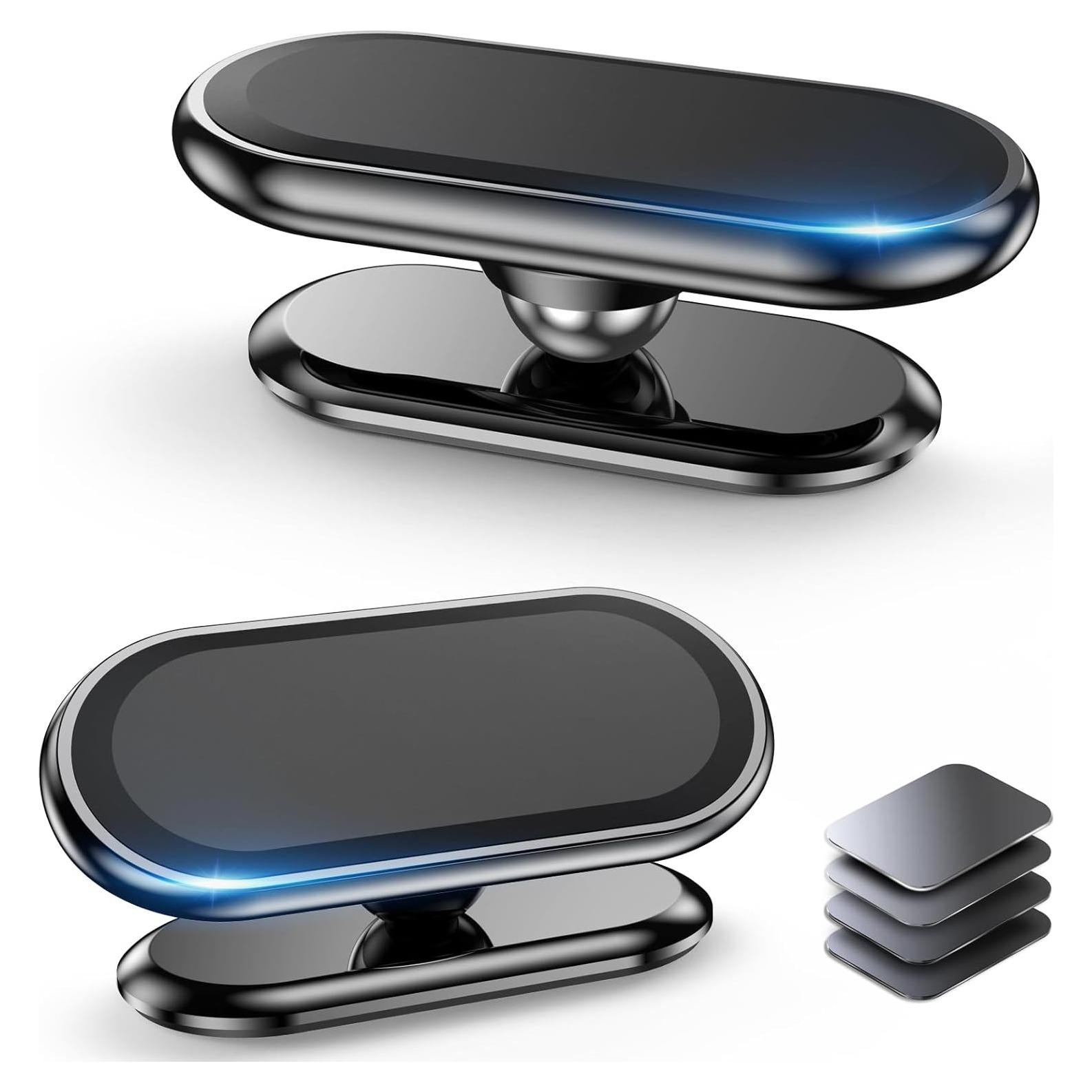 Soporte Magnético para Teléfono Coolpow 360° Negro 2-Pack