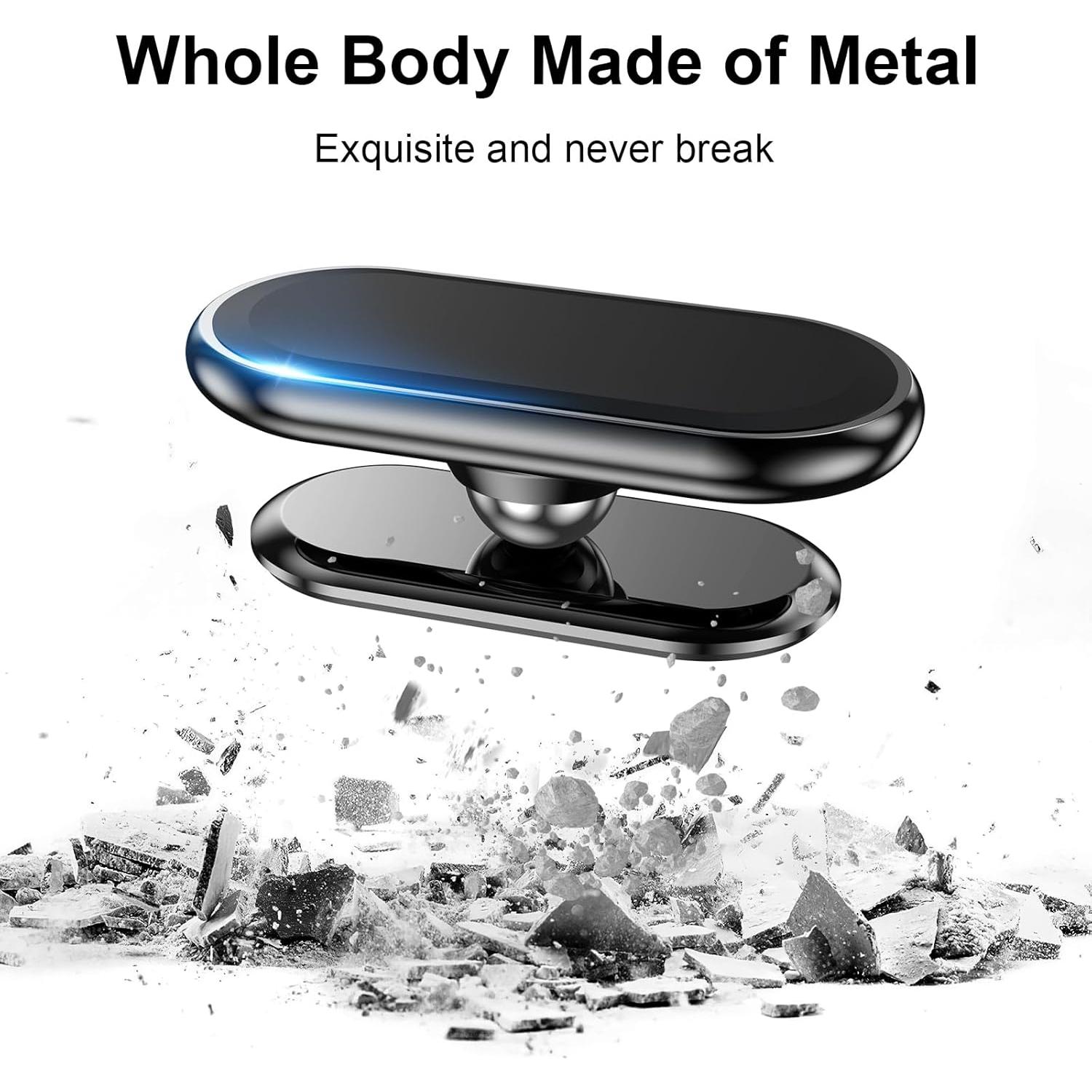 Soporte Magnético para Teléfono Coolpow 360° Negro 2-Pack