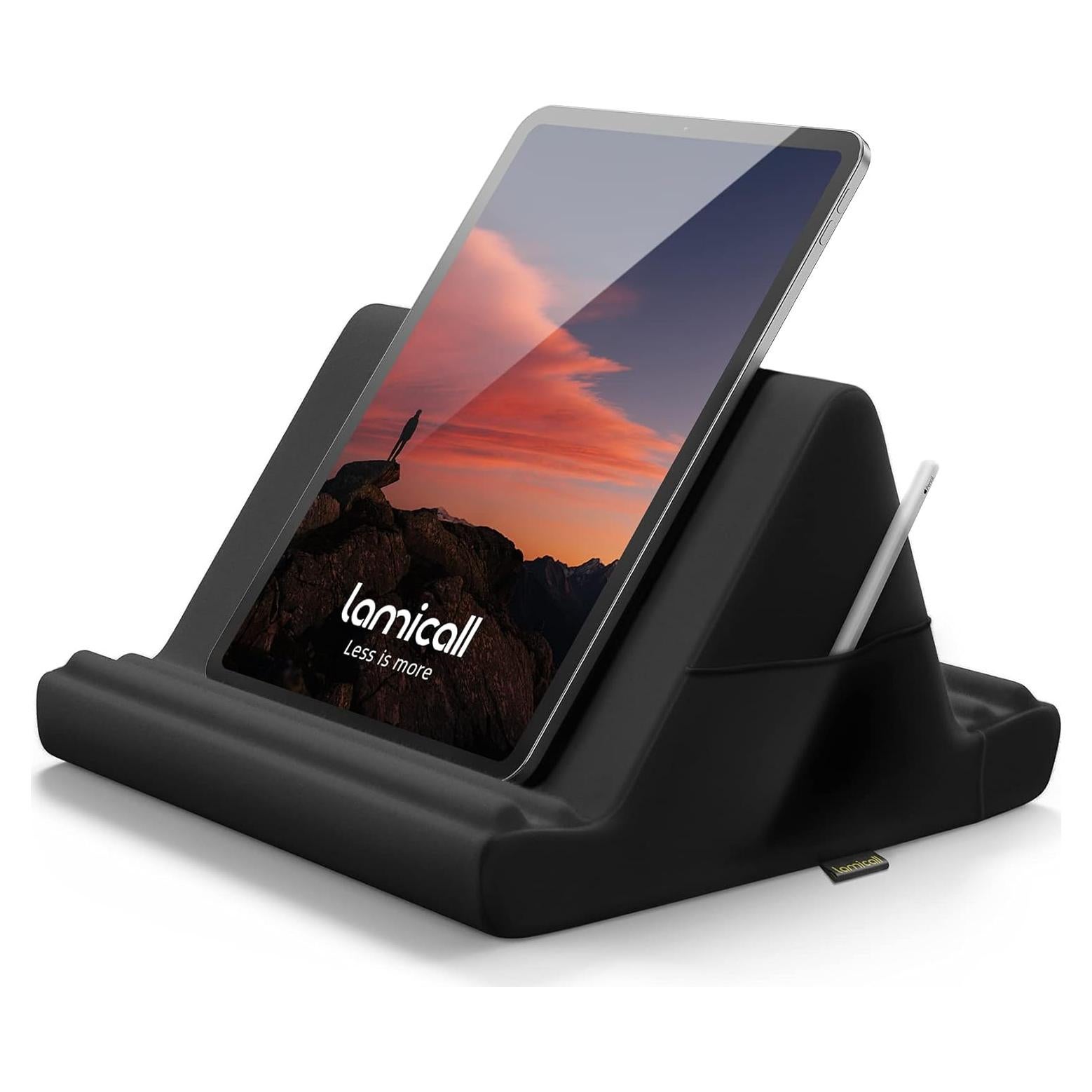 Soporte de almohada para tablet Lamicall - 4 ángulos ajustables