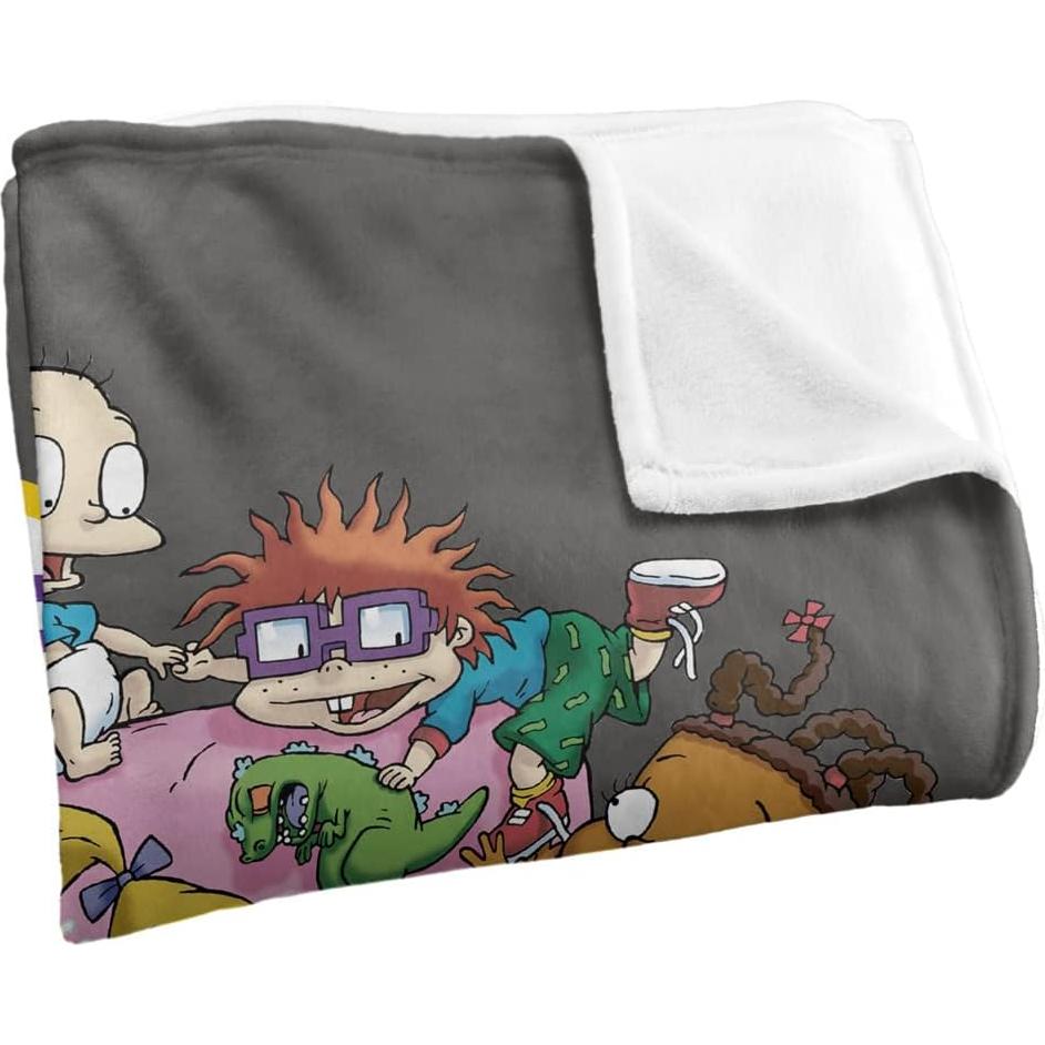 Manta Silky Touch Rugrats 91x147 cm Poliester Lavable