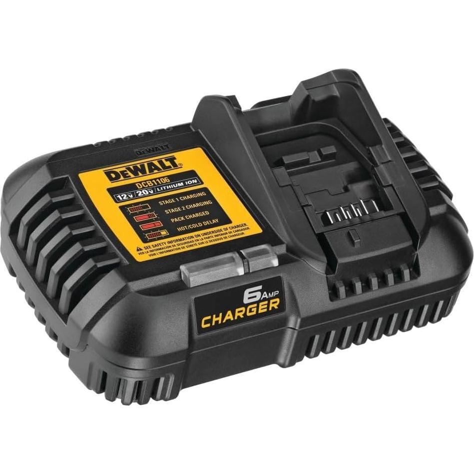 Cargador DEWALT 12V/20V/60V FLEXVOLT 6A DCB1106