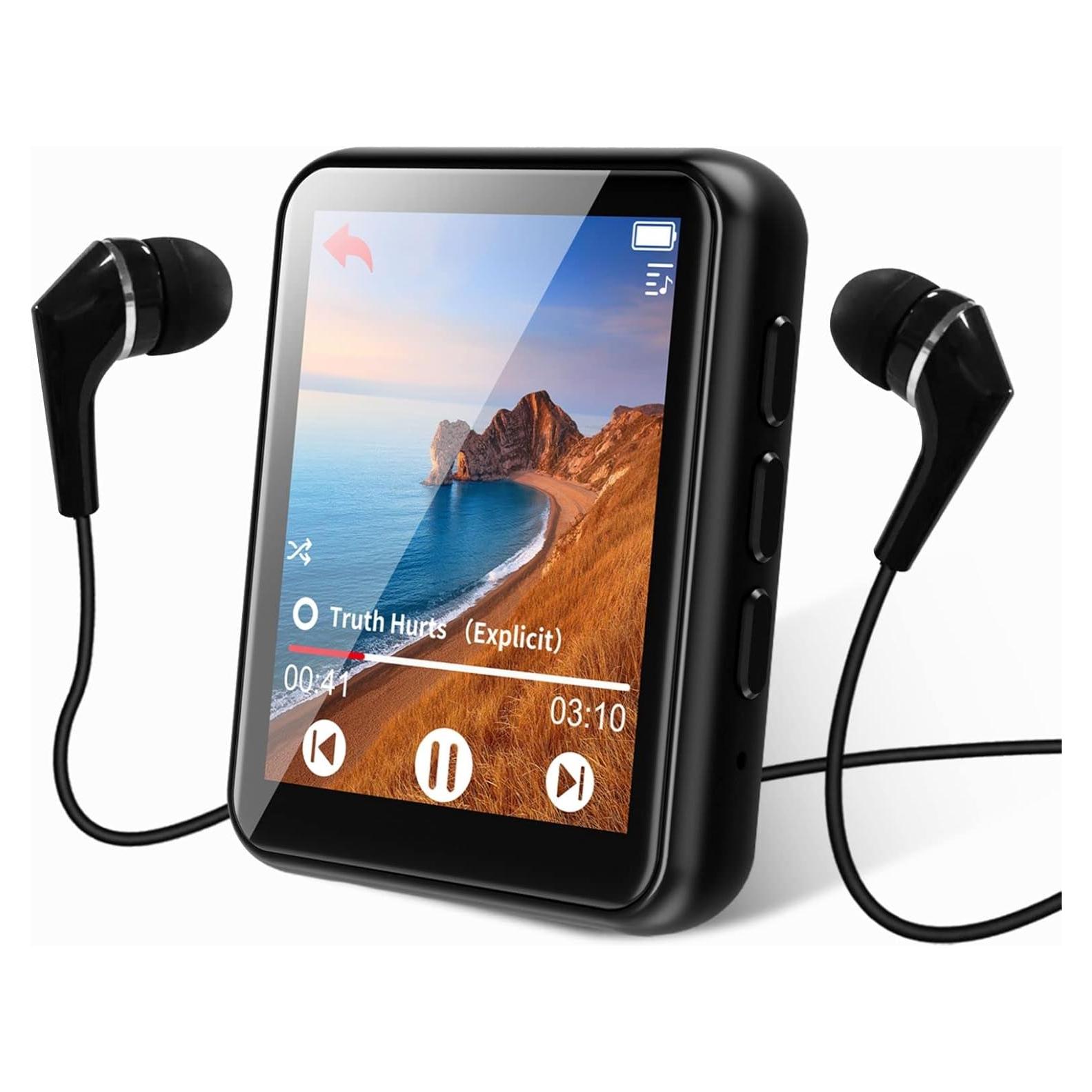 Reproductor MP3 JOLIKE M5 64GB Bluetooth 5.3 Pantalla Táctil