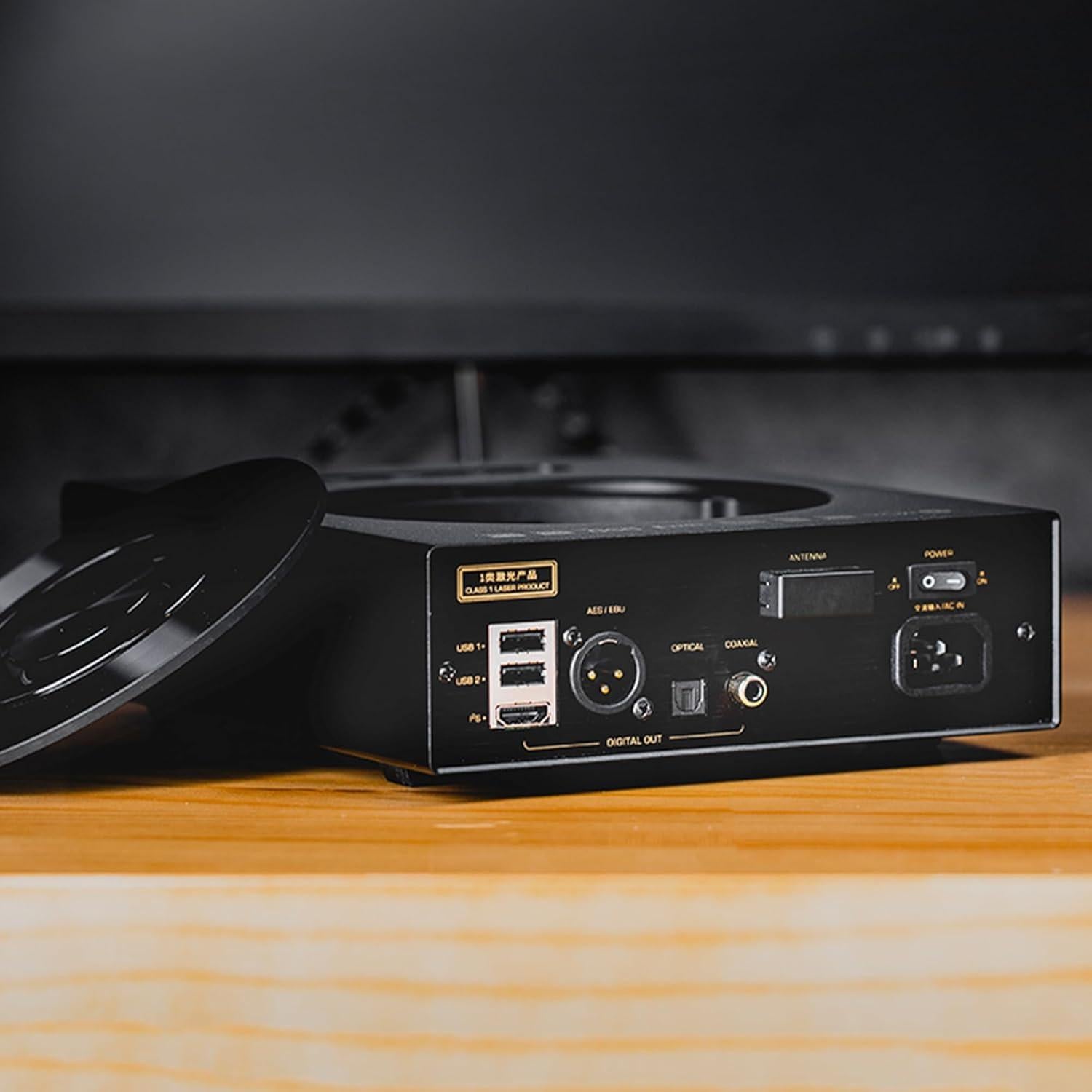 Reproductor de CD Shanling ET3 Negro con Bluetooth y USB