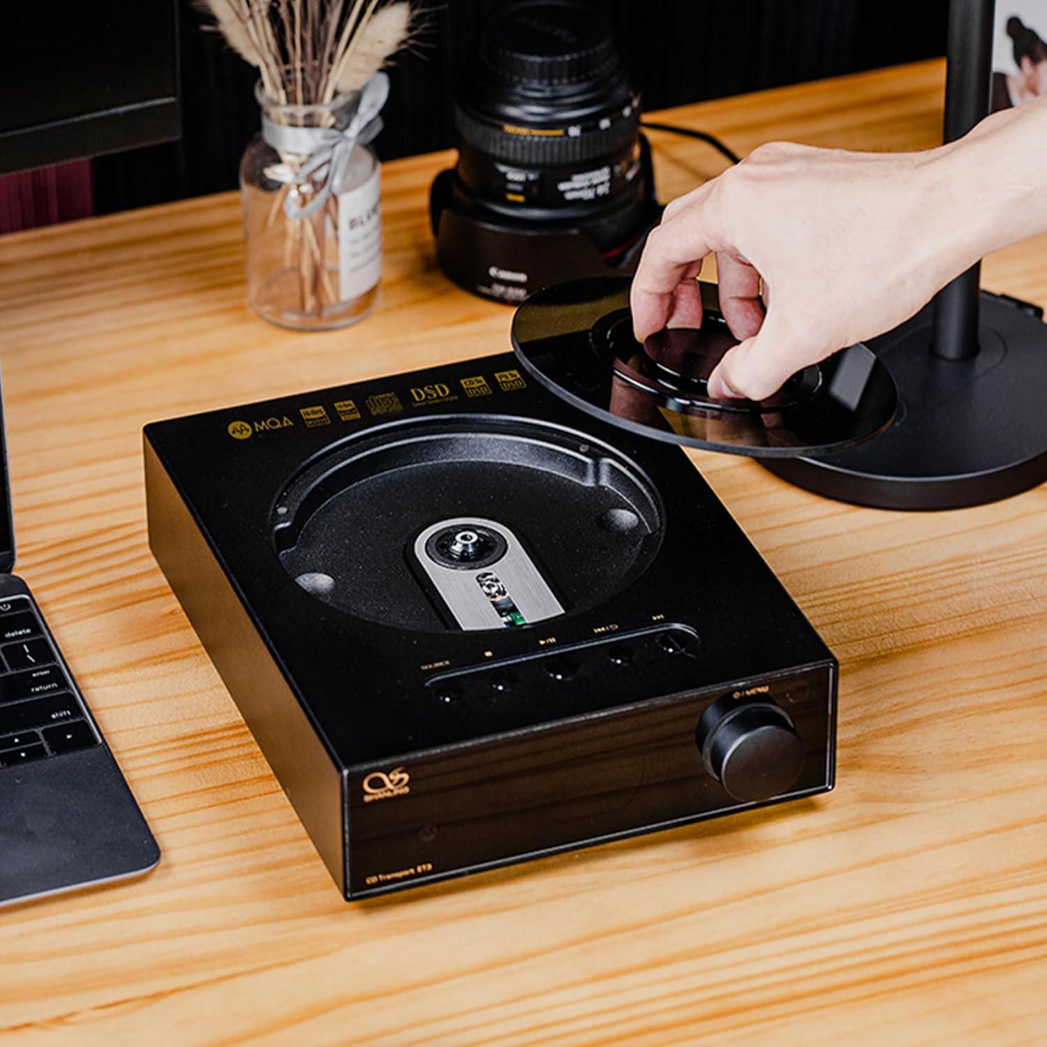 Reproductor de CD Shanling ET3 Negro con Bluetooth y USB