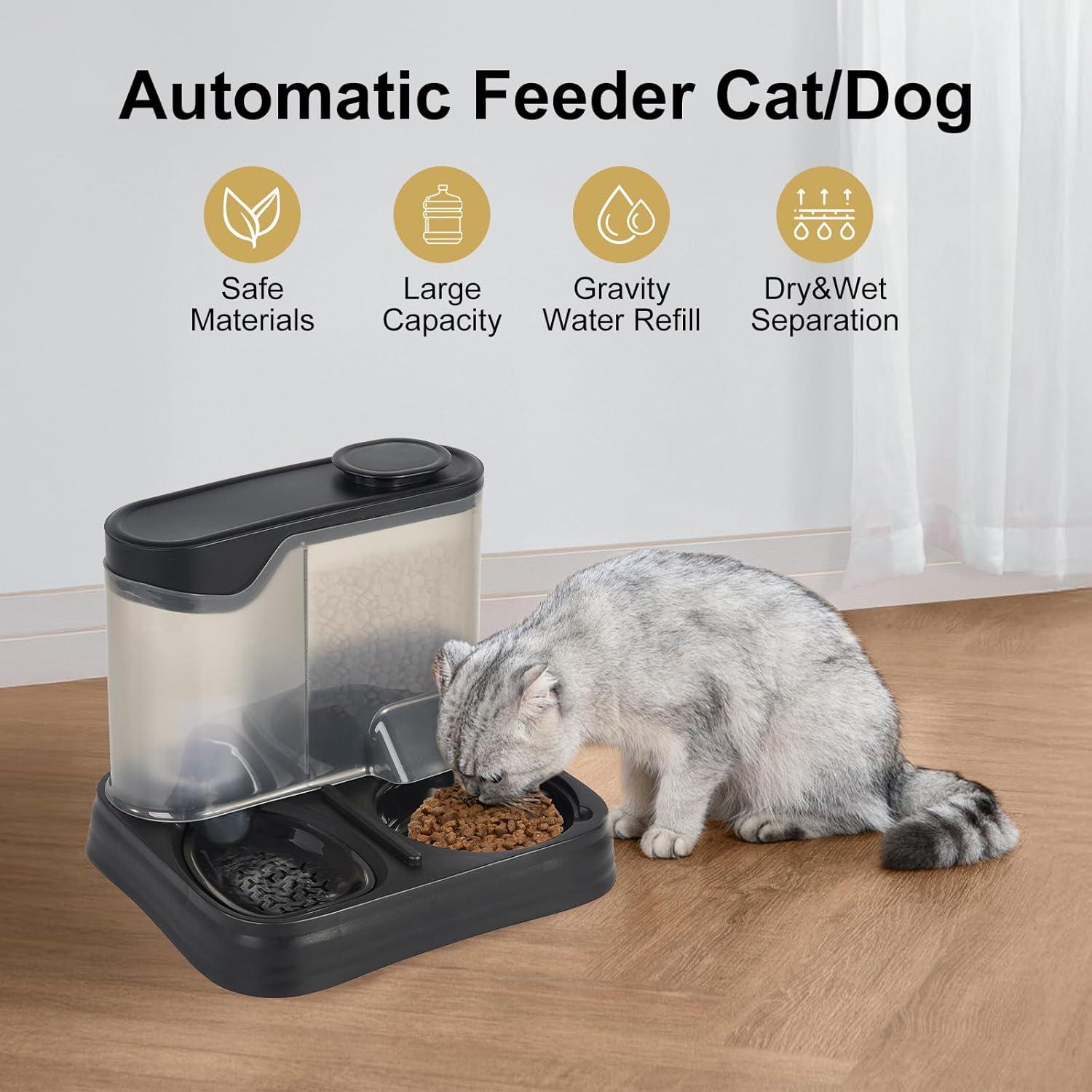 Dispensador automático de comida y agua Jia Xi para mascotas