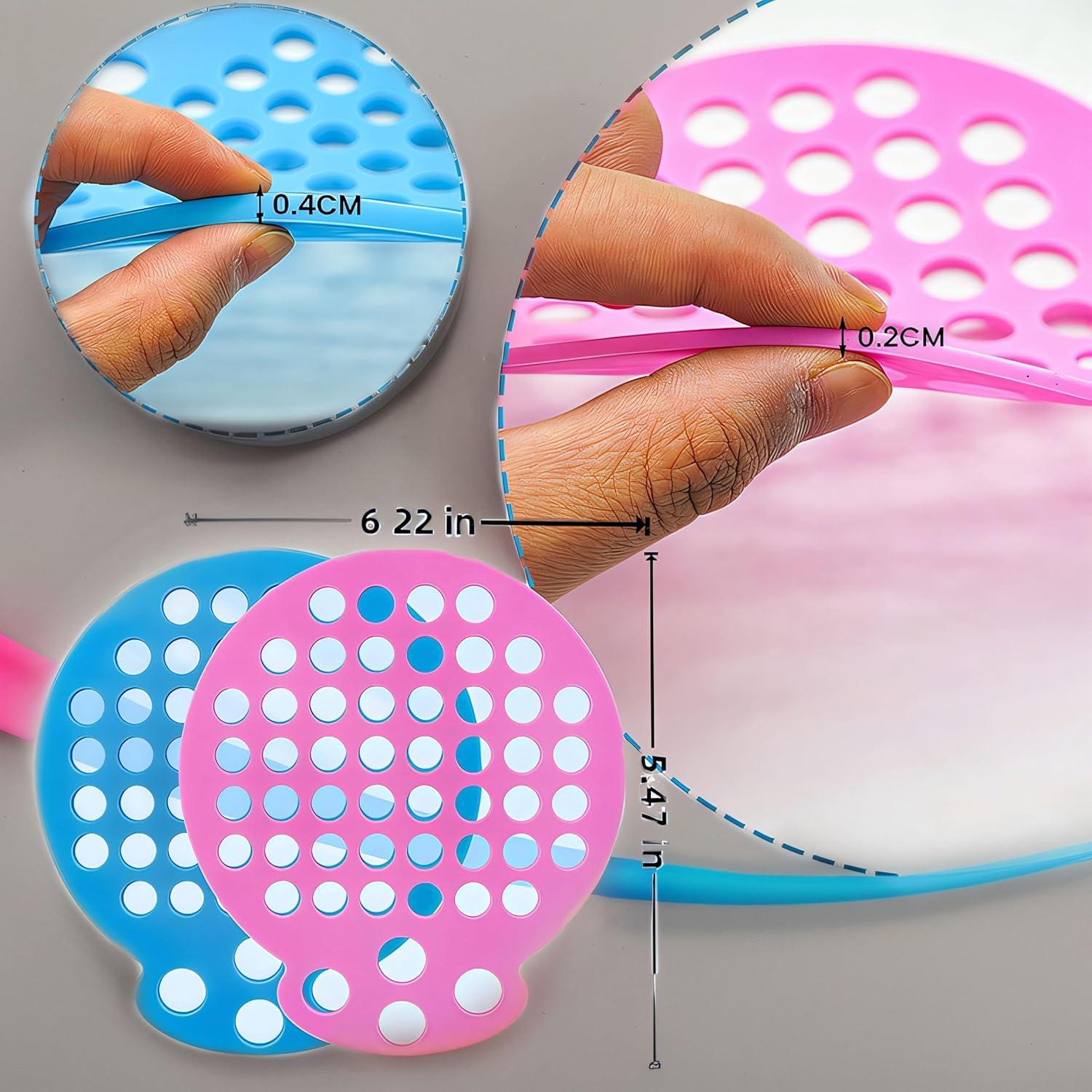 Ejercitador de Dedos Genérico Rosa y Azul - Resistencia Ajustable