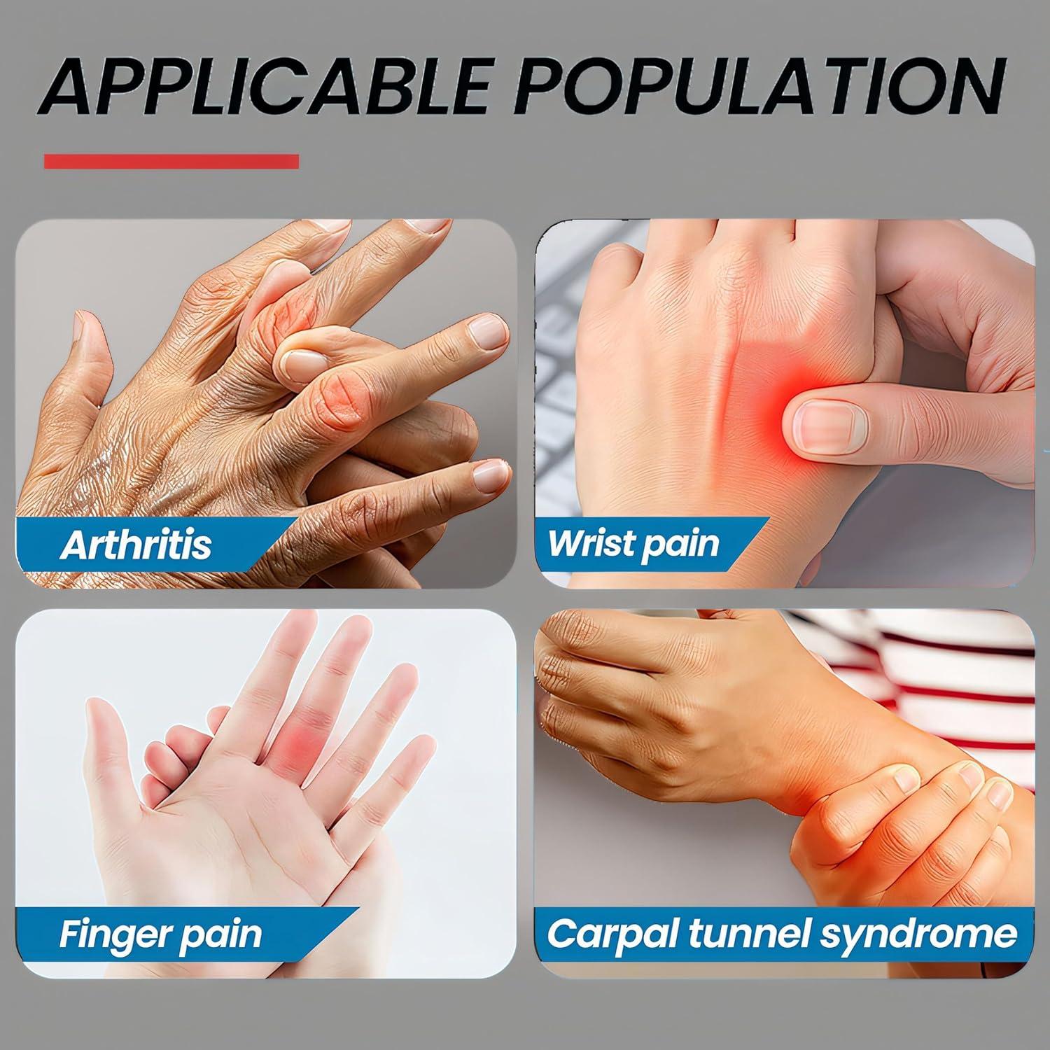 Ejercitador de Dedos Genérico Rosa y Azul - Resistencia Ajustable