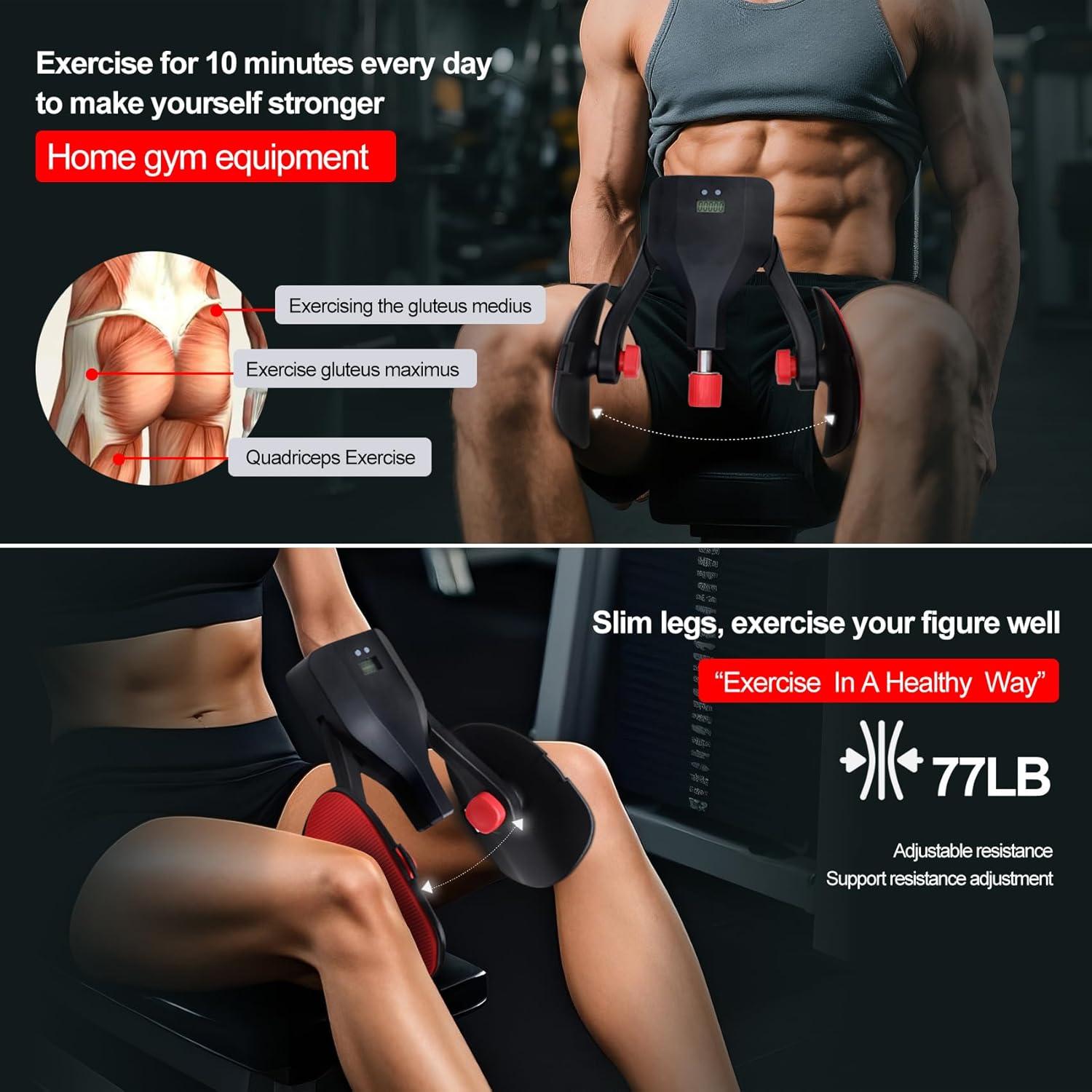 Ejercitador de Muslos MOXIAOYAN 35kg para Kegel y Suelo Pélvico