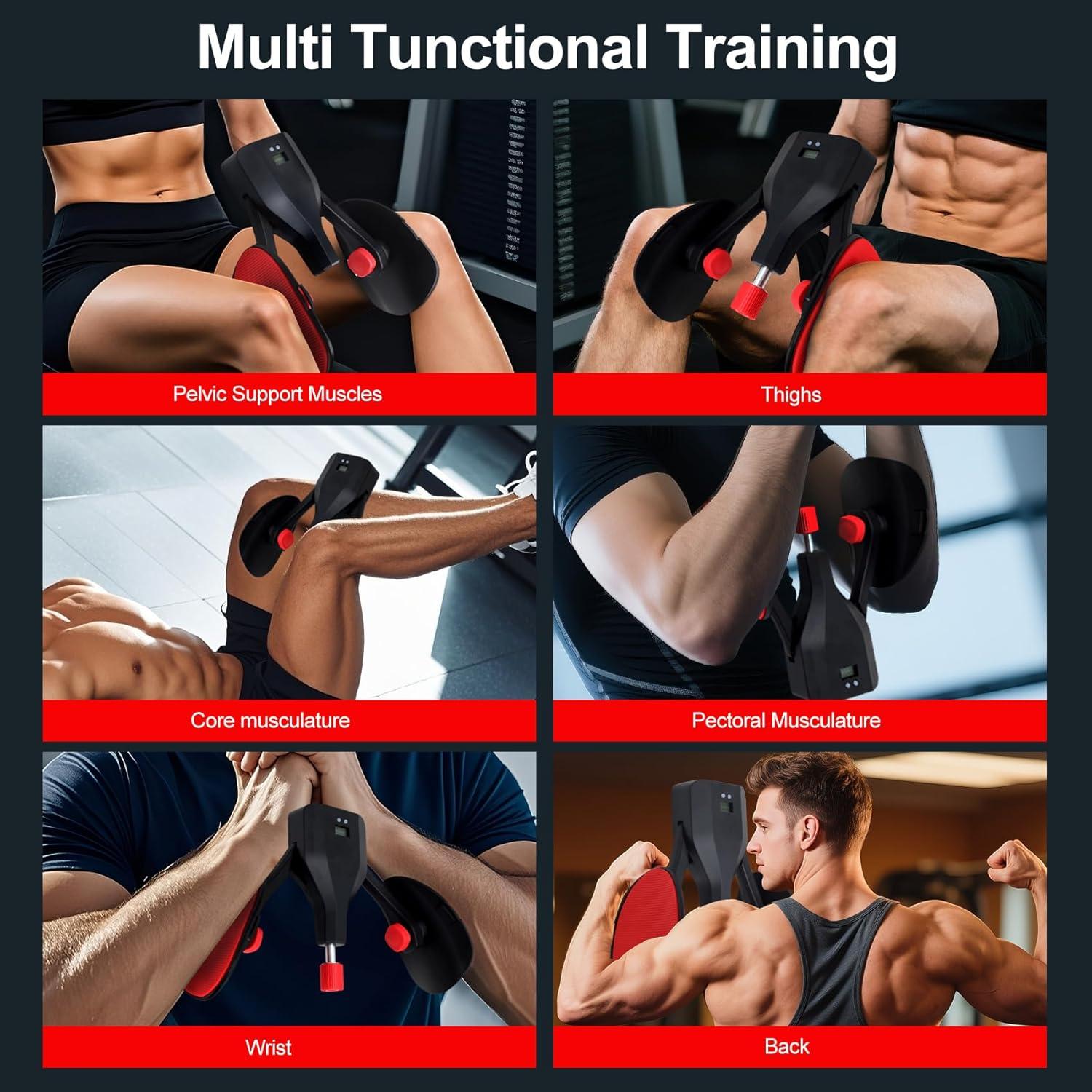 Ejercitador de Muslos MOXIAOYAN 35kg para Kegel y Suelo Pélvico