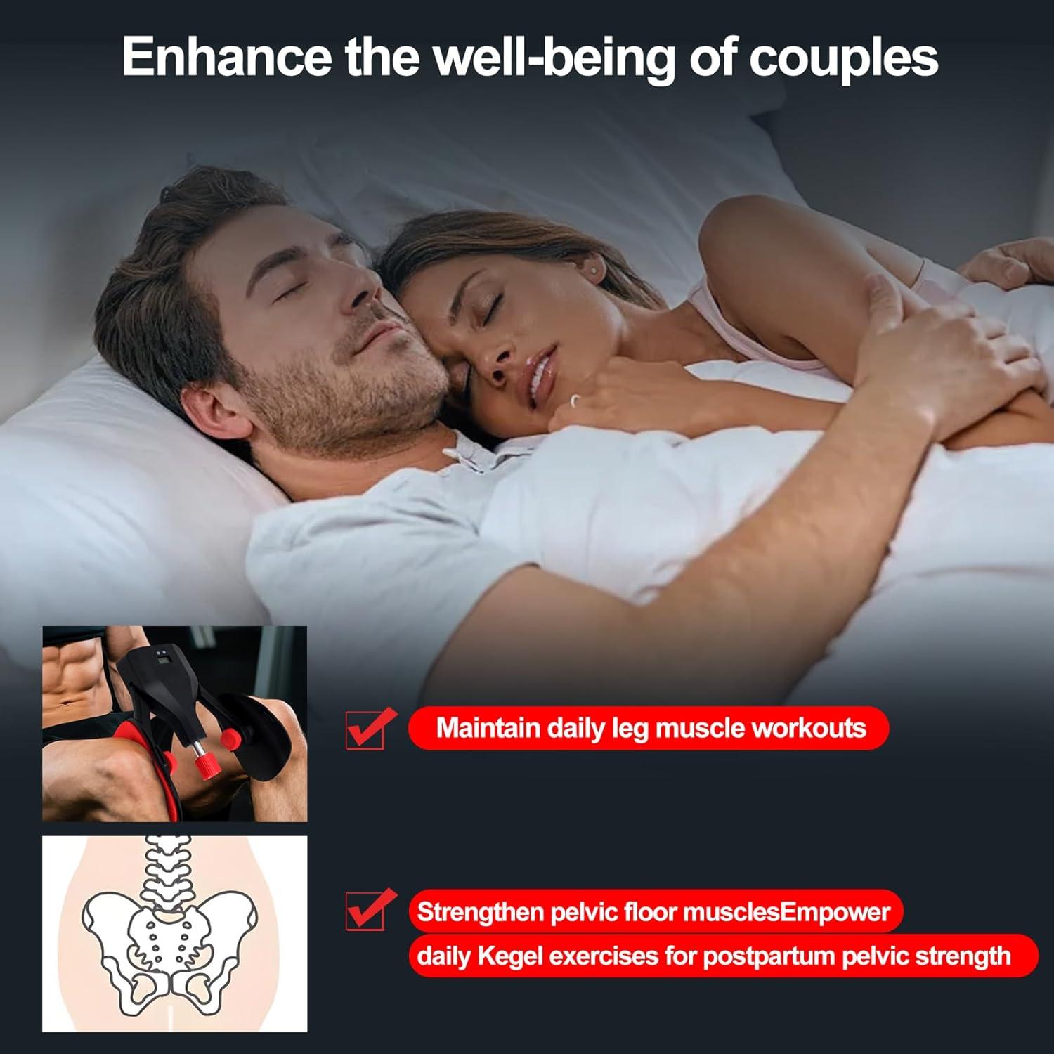 Ejercitador de Muslos MOXIAOYAN 35kg para Kegel y Suelo Pélvico