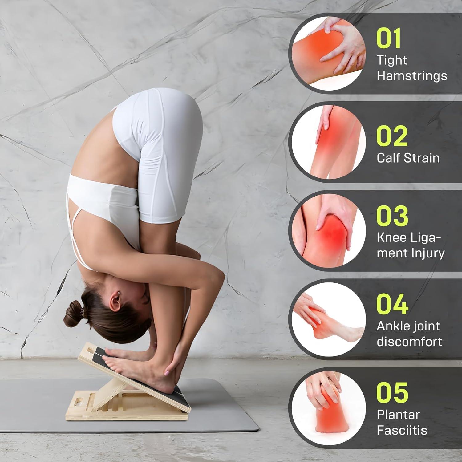 Tablero Inclinable Ajustable RSHEXJI para Estiramiento y Fuerza